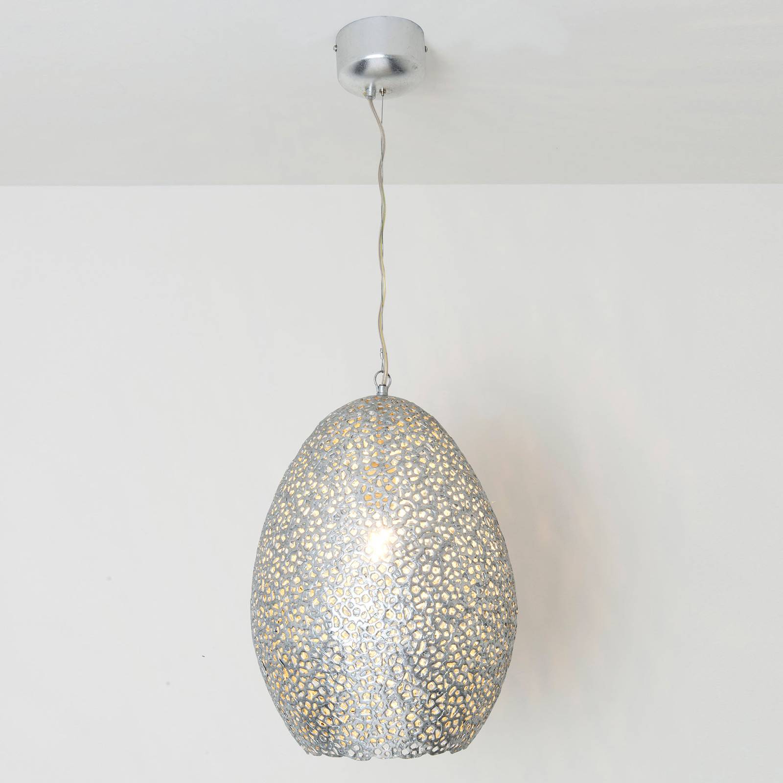Riippuvalo Cavalliere, hopea, Ø 34 cm