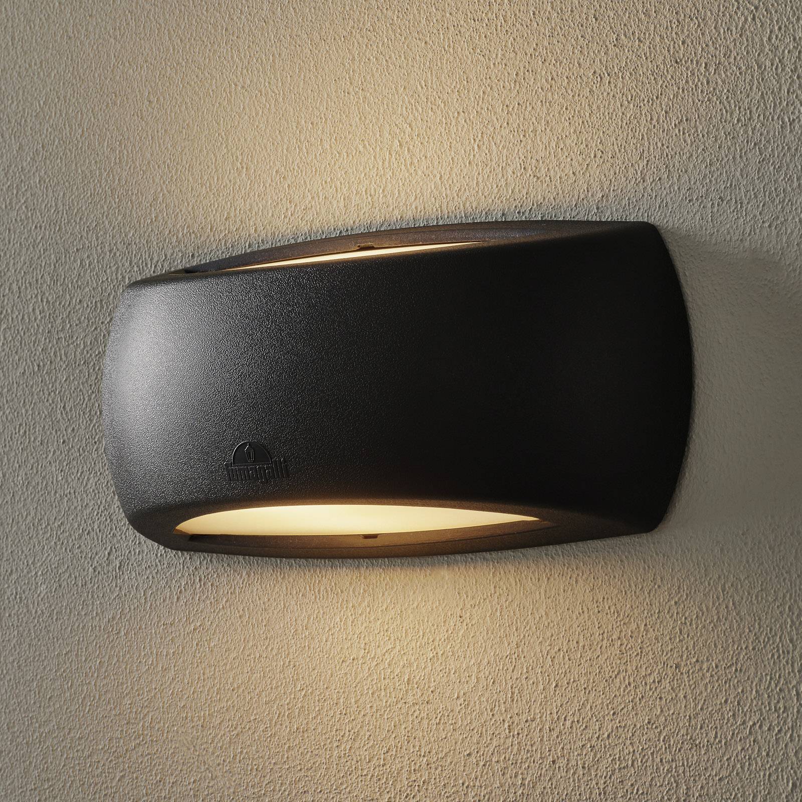LED-seinävalo Francy Up/Down 6W 2 700 K musta