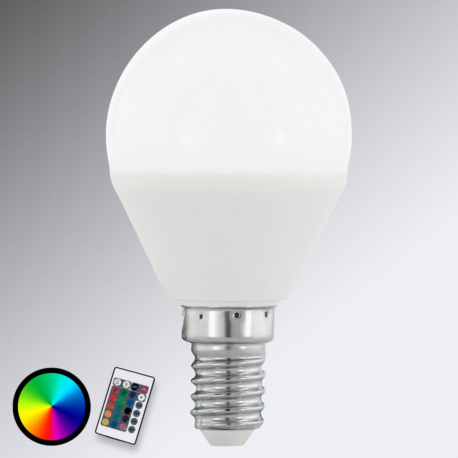 E14 4 W 830 LED-pisaralamppu matta, RGB