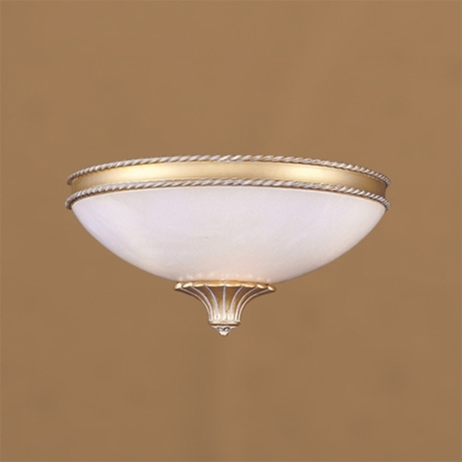 Alabasterinvärinen MINERVA-seinävalaisin 18 cm