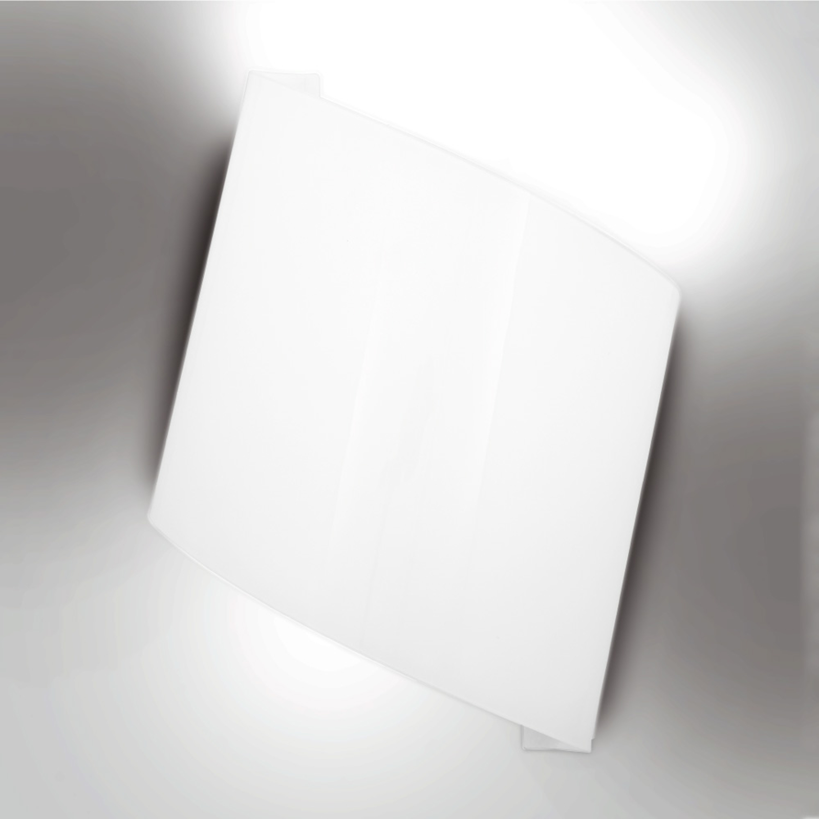 Valkoinen seinävalaisin Flag