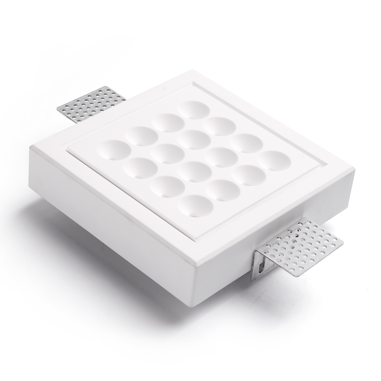 LED-kattouppovalaisin Ade T284 - 13 cm x 13 cm