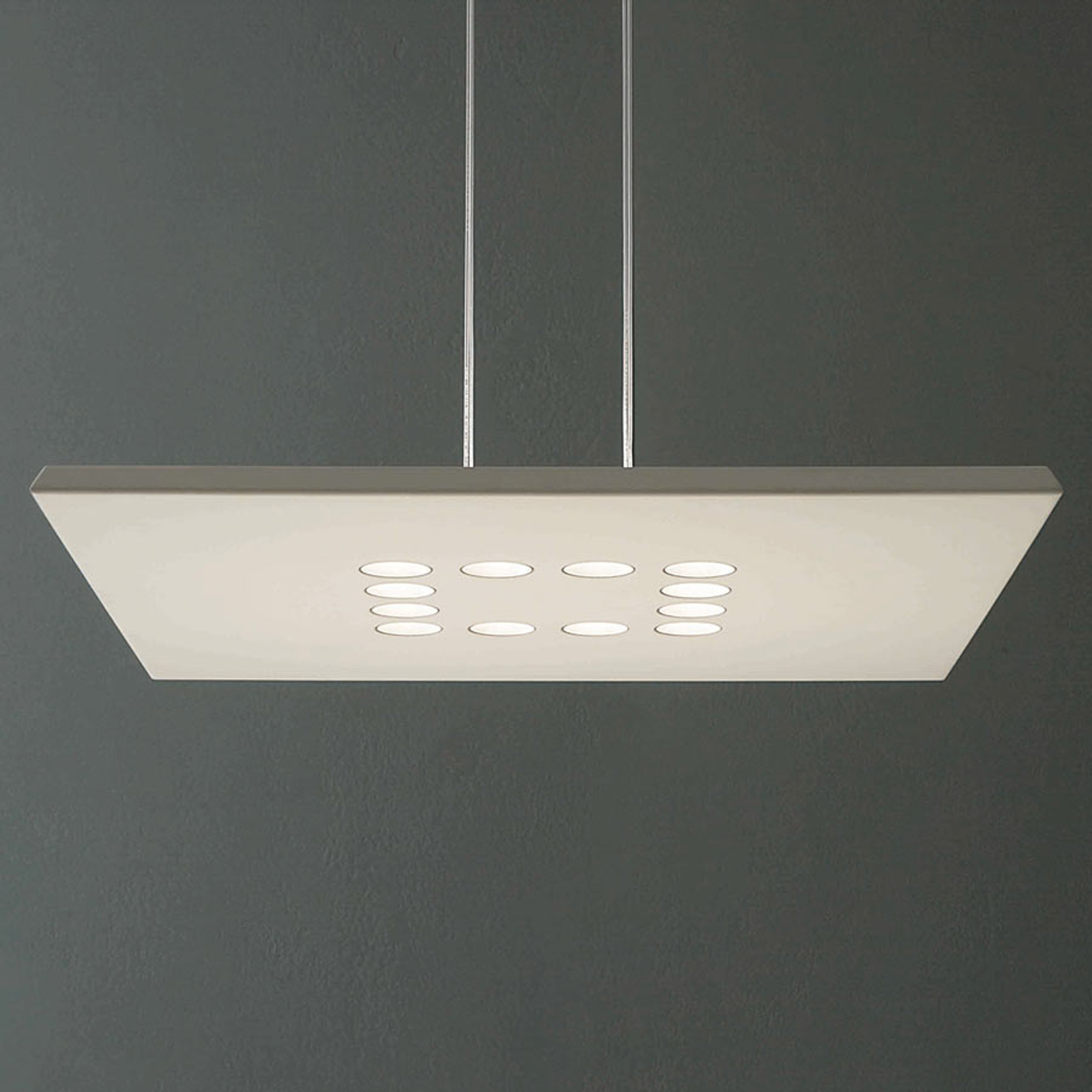 ICONE Confort -LED-riippuvalaisin, valkoinen