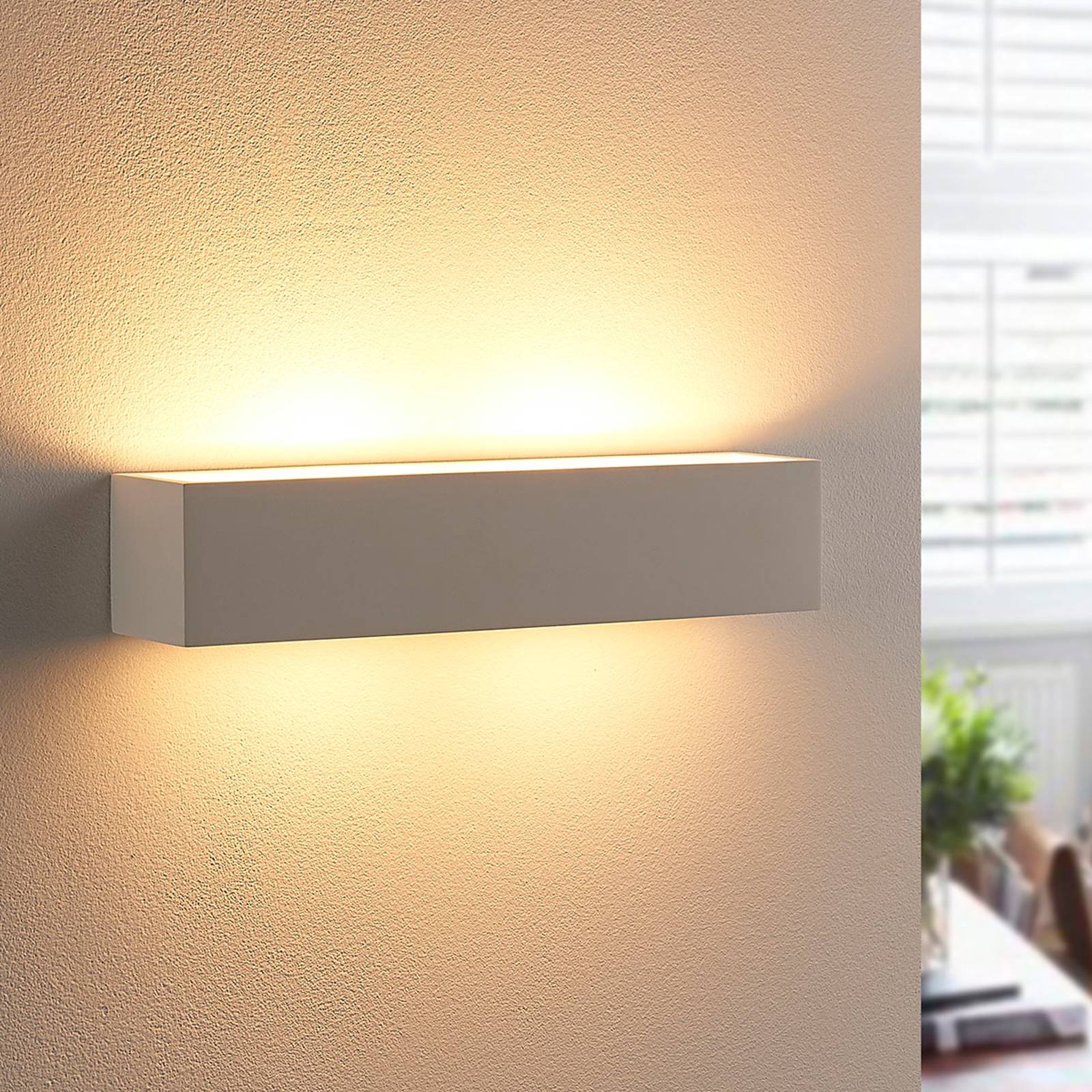 Kipsiseinävalaisin Tjada G9-LED-lampulla