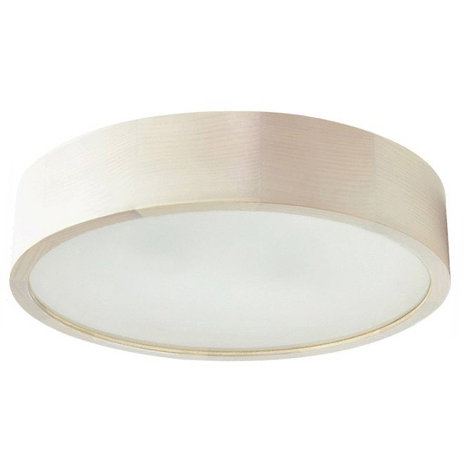 LED-kattovalaisin Cleo, Ø 28 cm, valkoinen