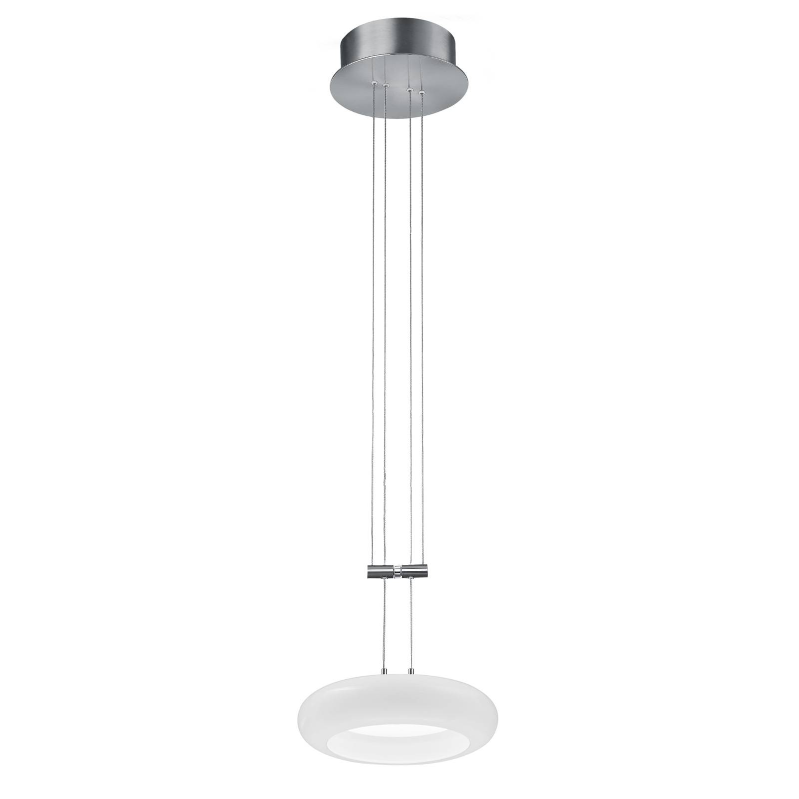 BANKAMP Centa riippuvalaisin 1-lamp 20 cm nikkeli