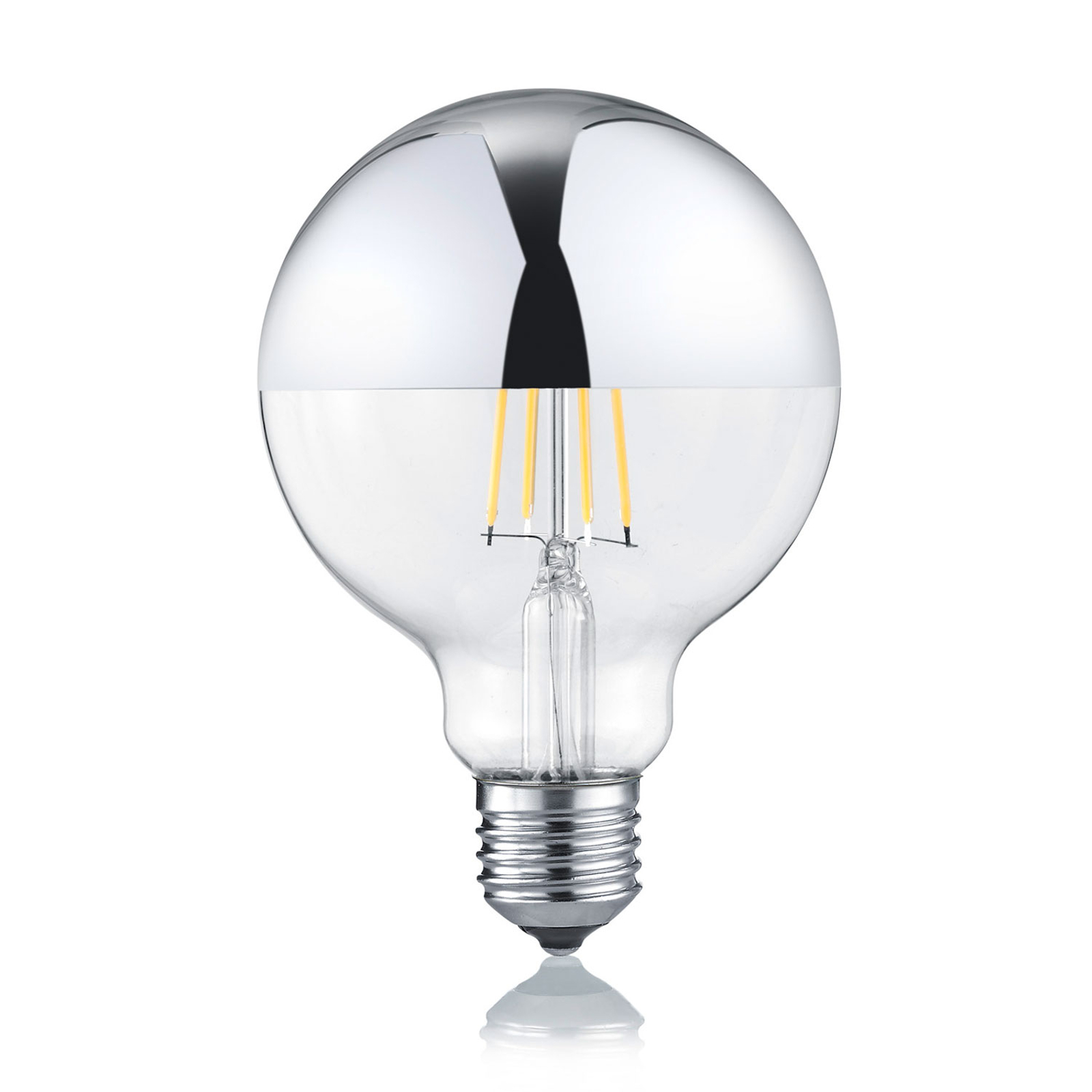 LED-globe-lamppu E27 7W 2 700 K, peilipää