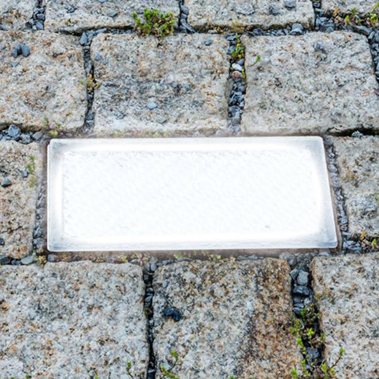 Päällä kävelyn kestävä Mukulakivi 20 -LED-maavalo