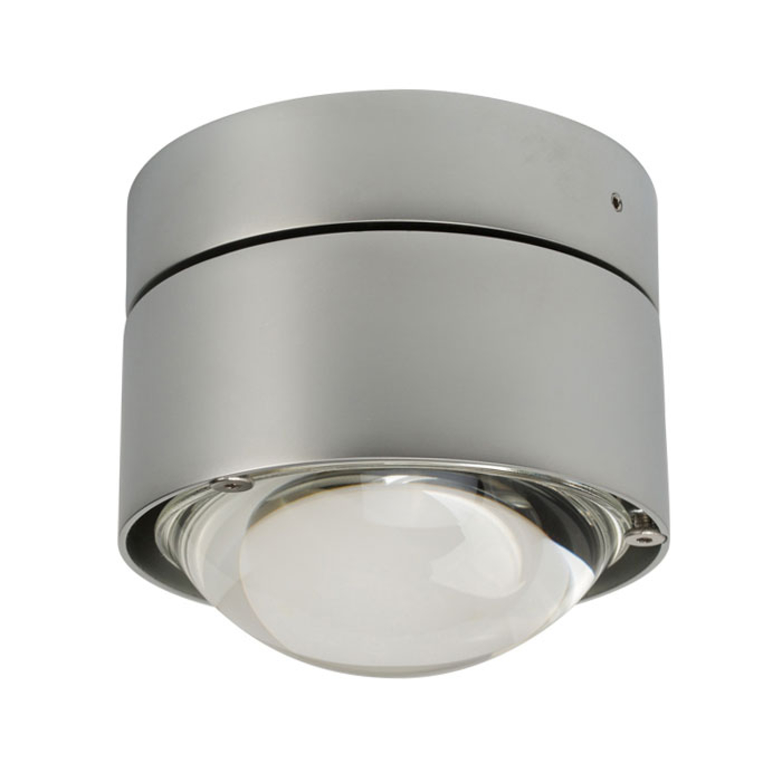 LED-kattovalaisin Puk Plus, matta kromi