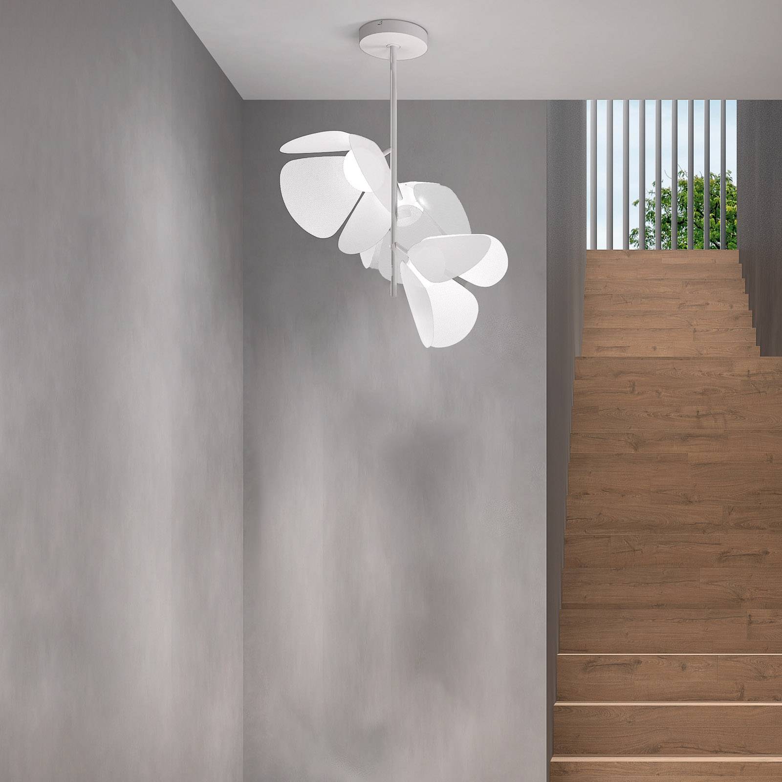 Bover Mod PF/73/3L LED-kattovalaisin, valkoinen