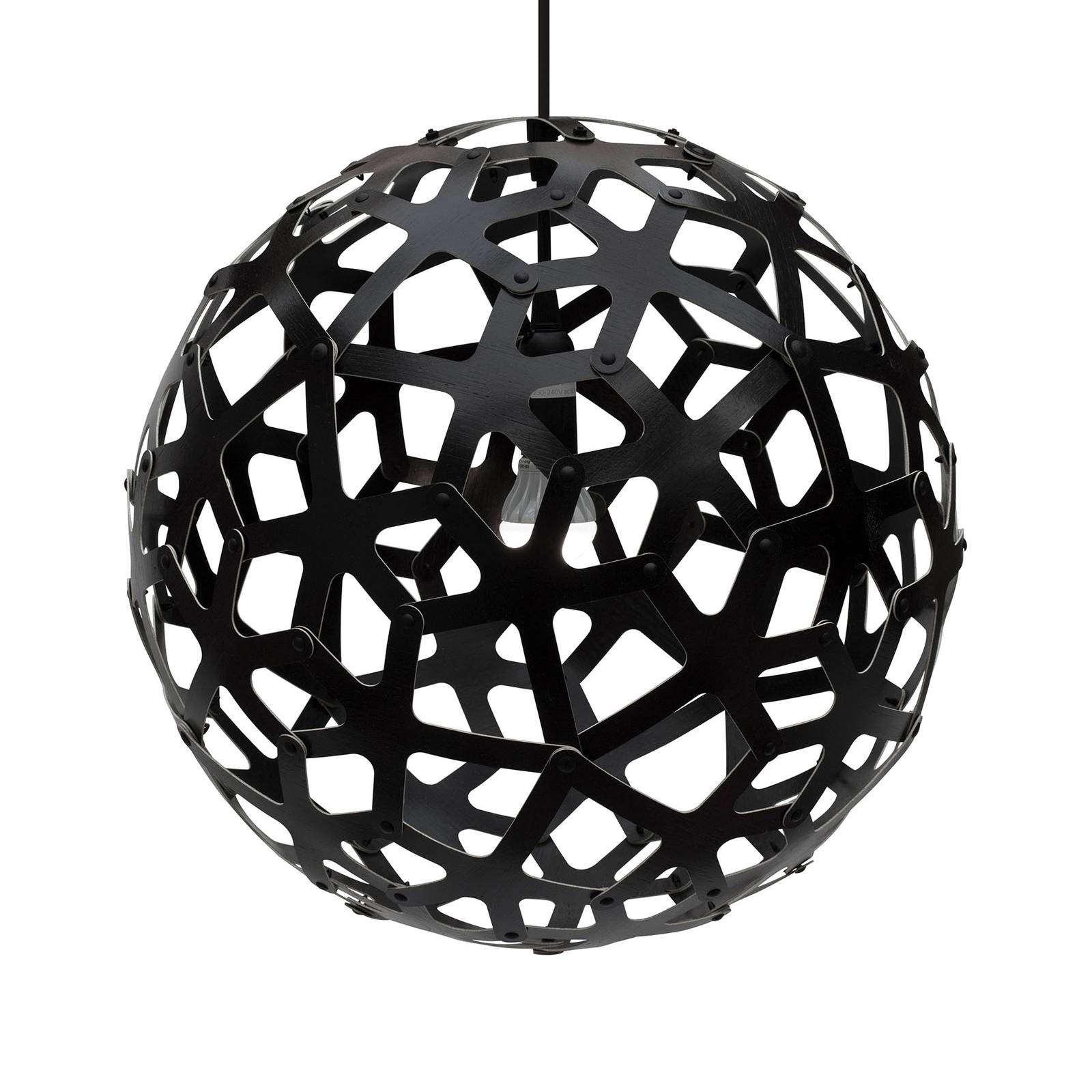 david trubridge Coral -riippuvalo, Ø 40 cm, musta
