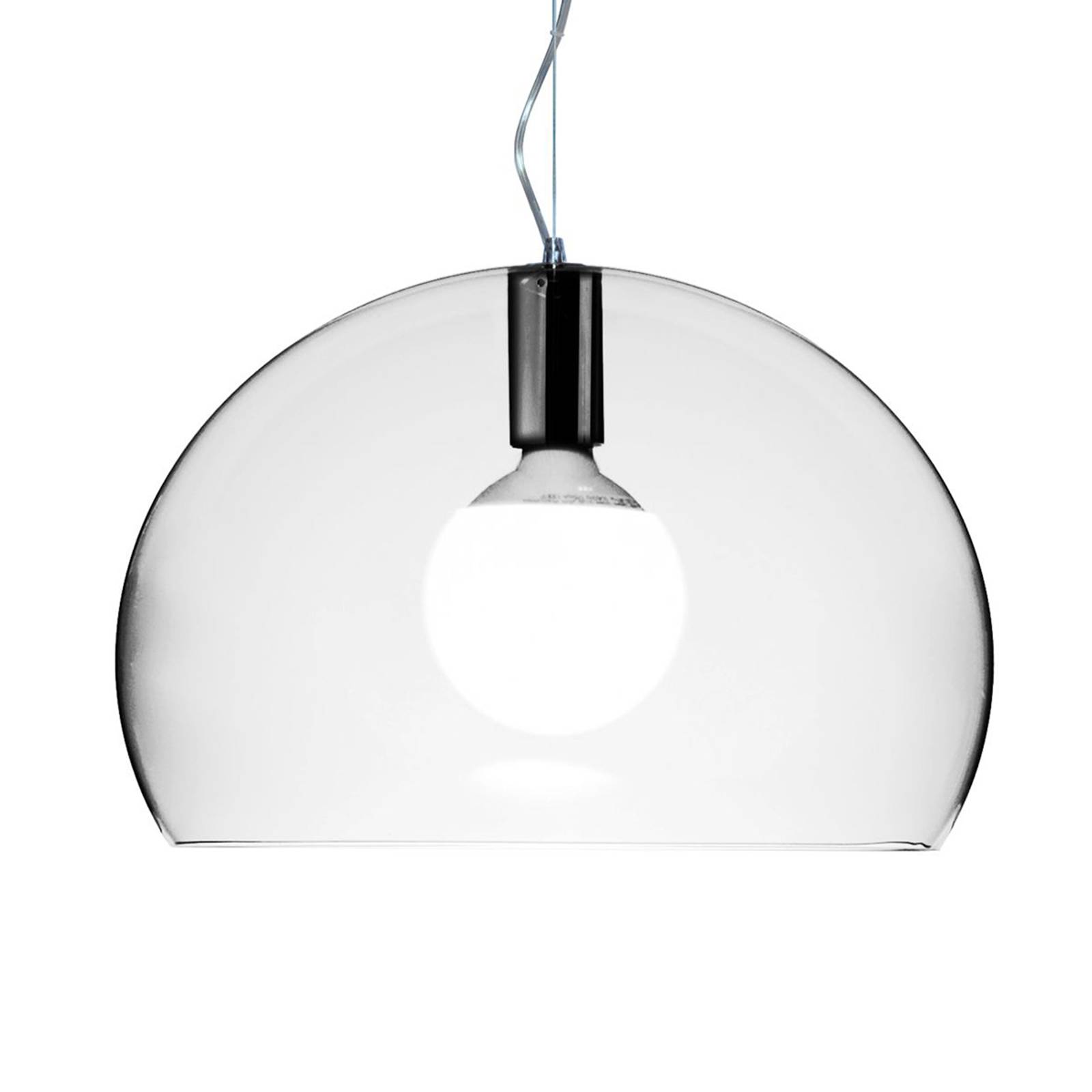 Kartell Small FL/Y -LED-riippuvalaisin läpinäkyvä