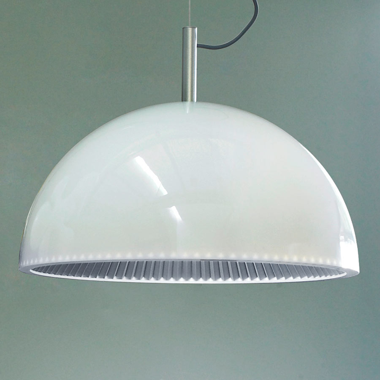 Grok Umbrella -riippuvalaisin, valkoinen, Ø 60 cm