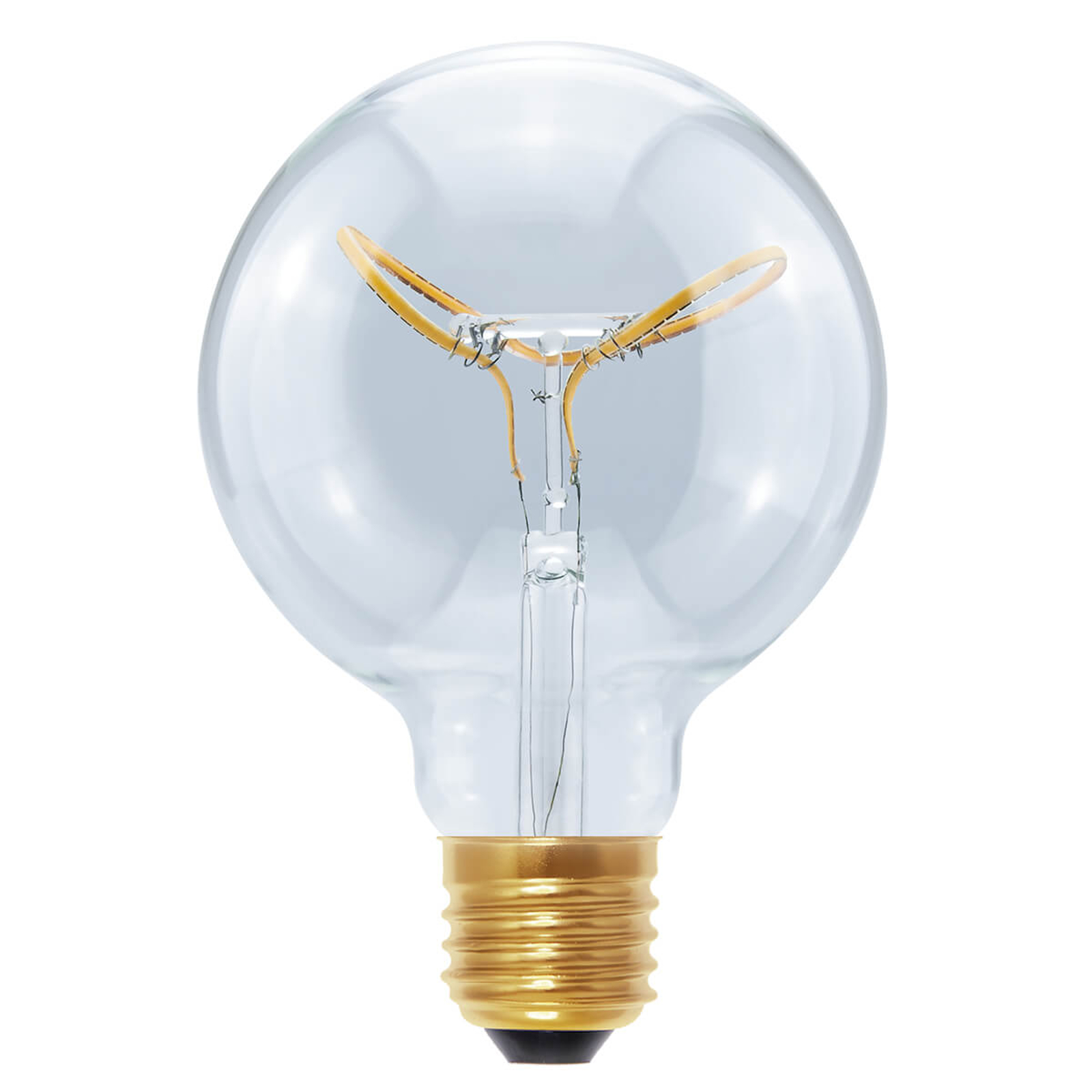 E27 8W 922 LED-globe Curved Butterfly kirkas G95