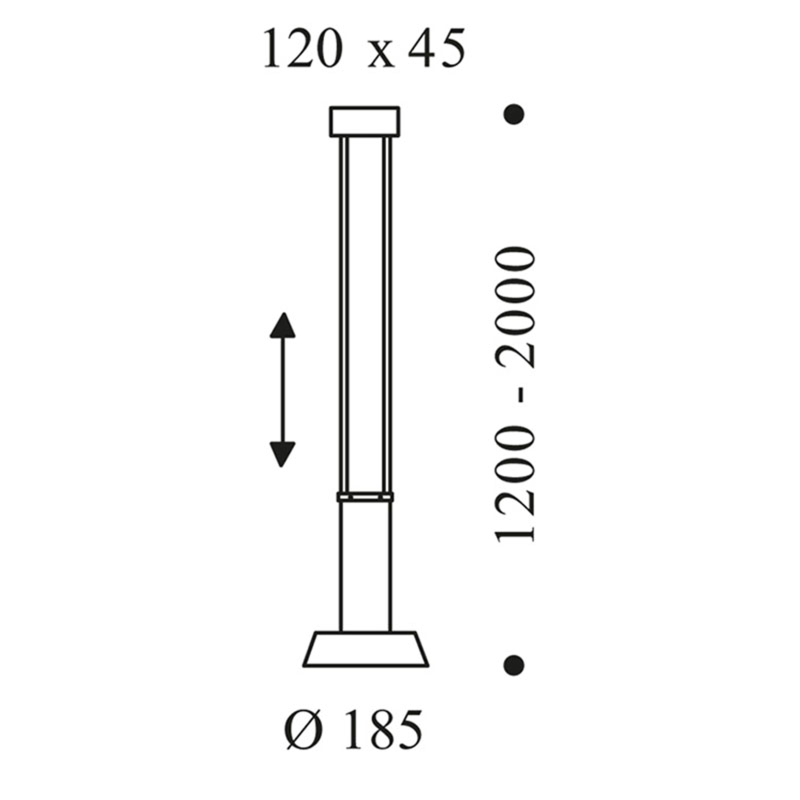 OLIGO Glance LED-riippuvalo, 1 lamp. aquamariini