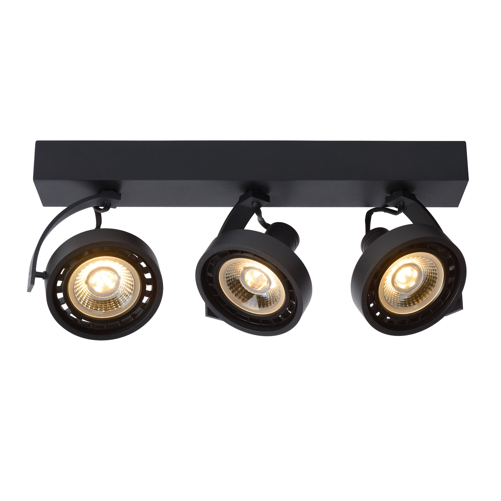 LED-kattokohdevalo Dorian 3-lamppuinen dim to warm