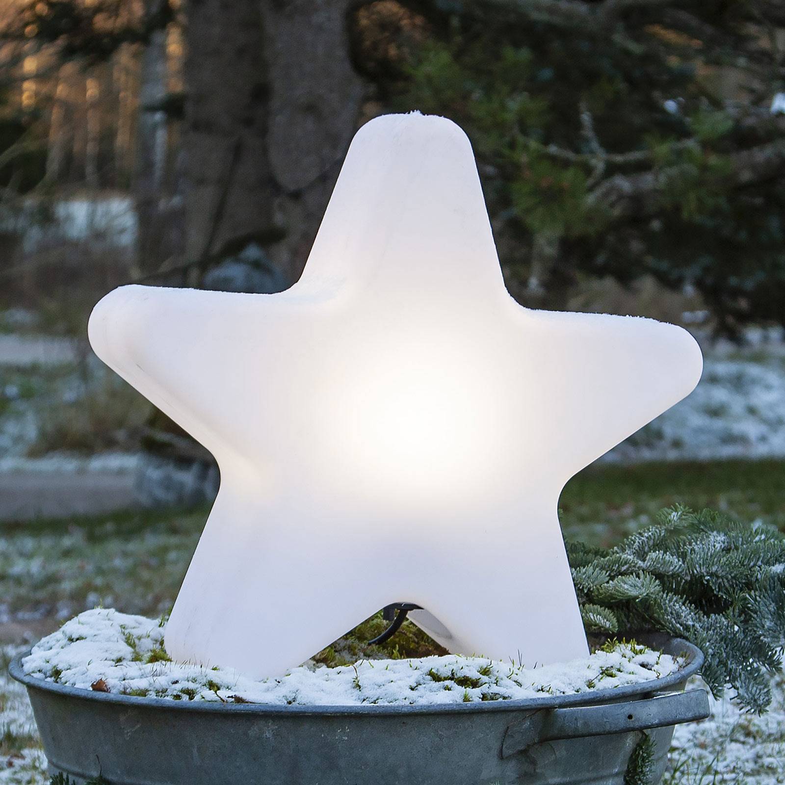Terassivalaisin Gardenlight, tähdenmuotoinen