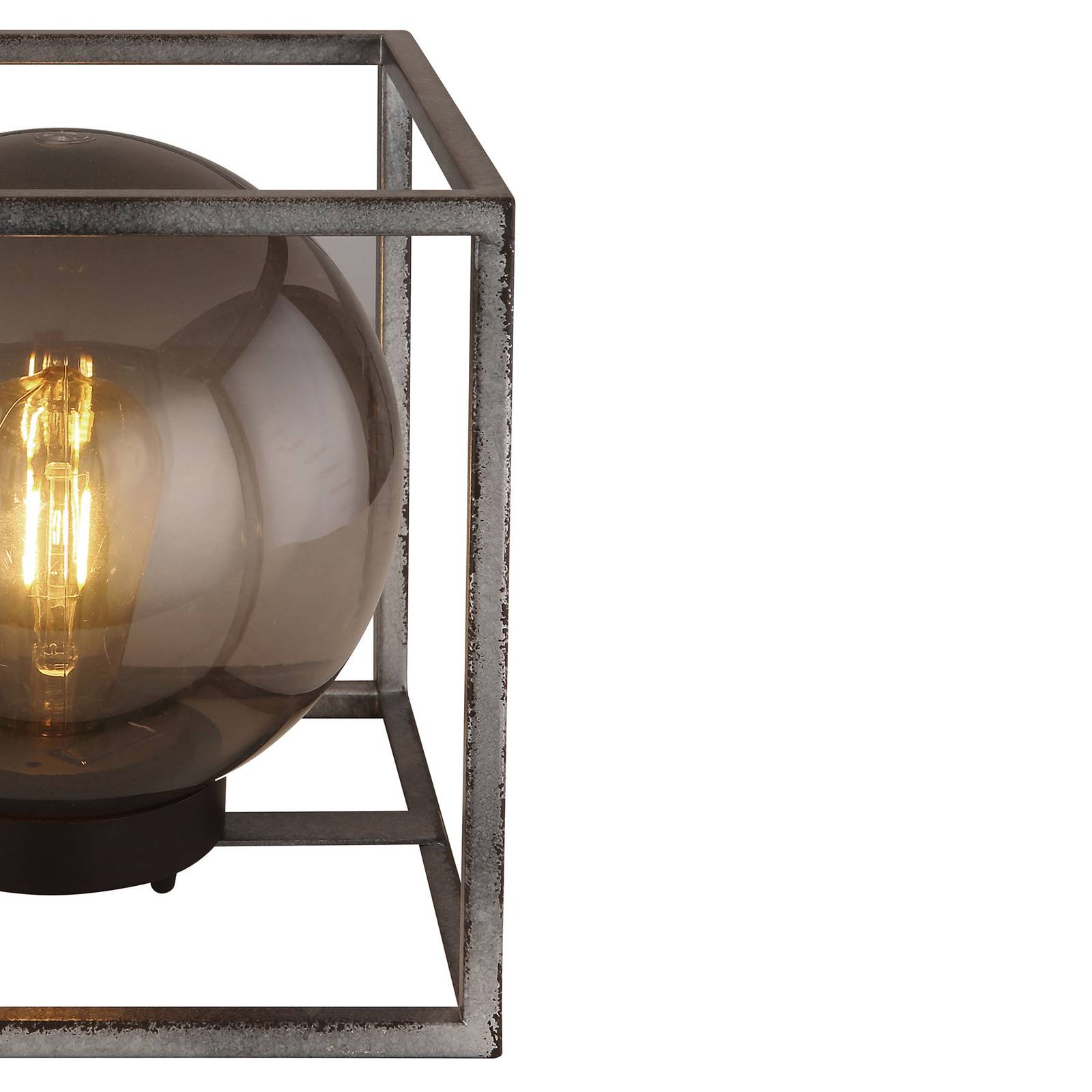 Aurinkokäyttöinen LED-koristevalo, kuutio, 23 cm
