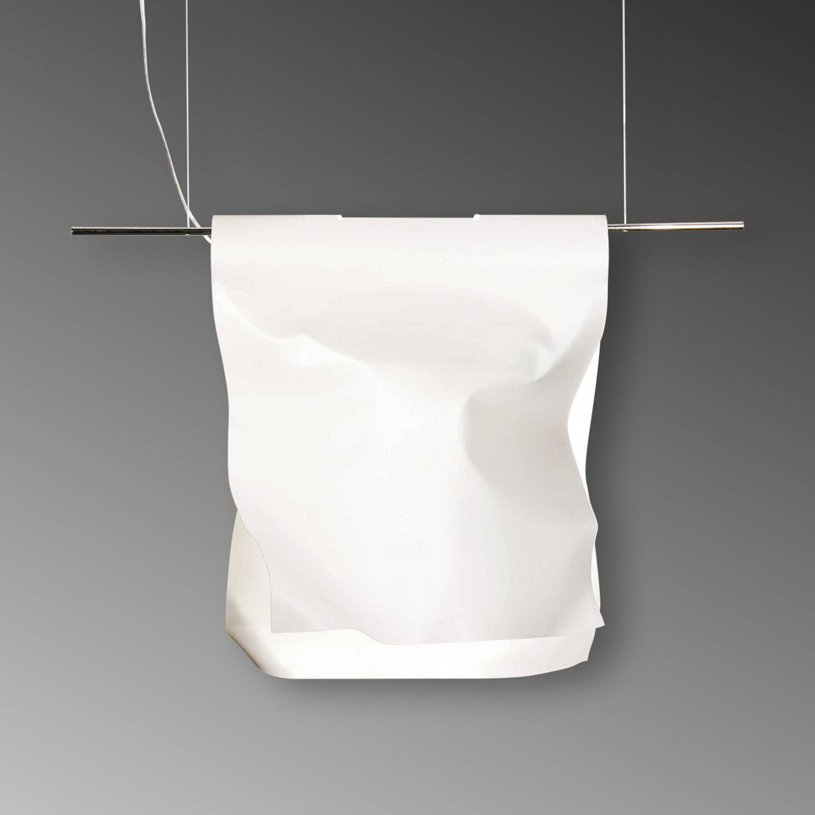 Valkoinen Stendimi-riippuvalaisin, 40 cm