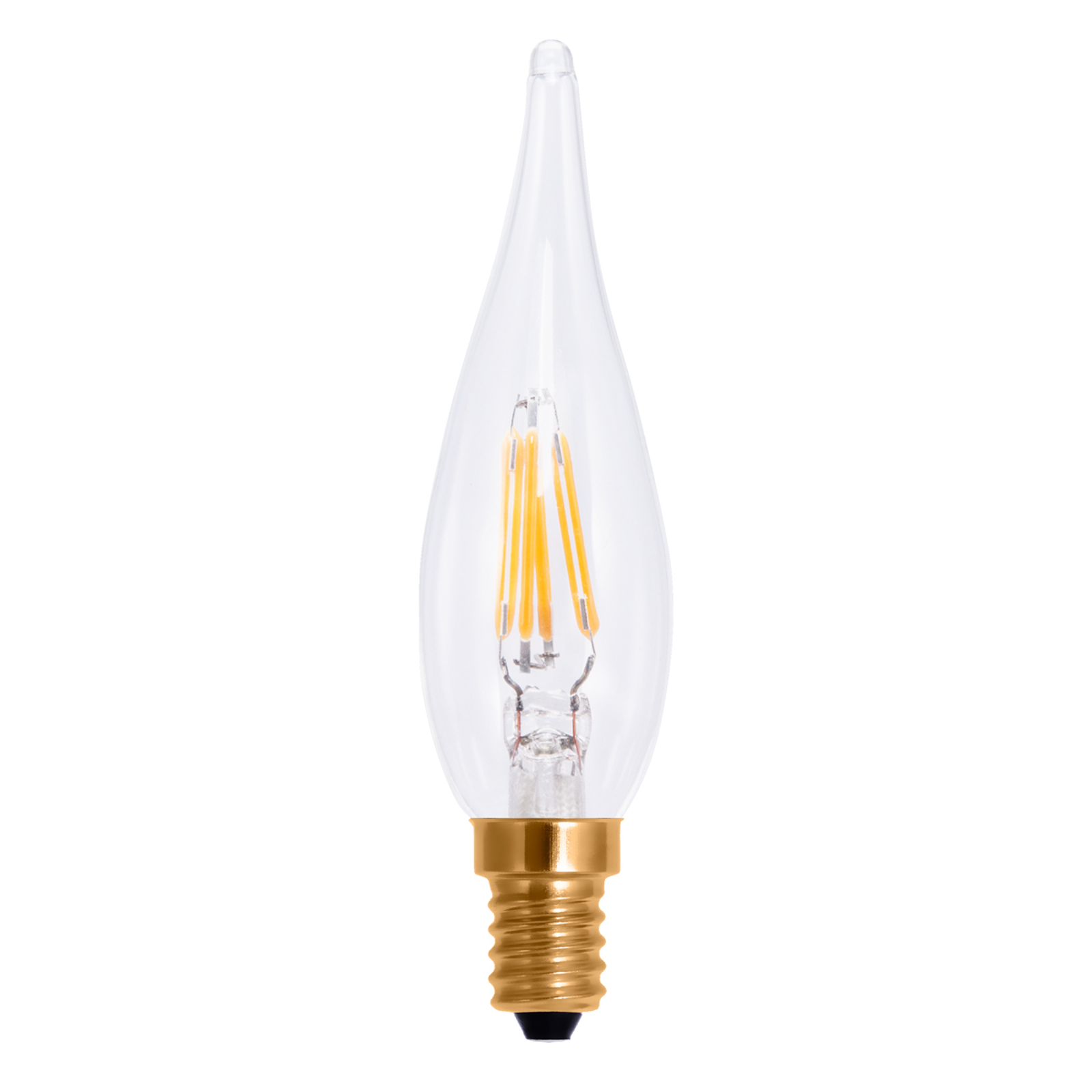 LED-filamentti-kynttilälamppu E10 1,5 W
