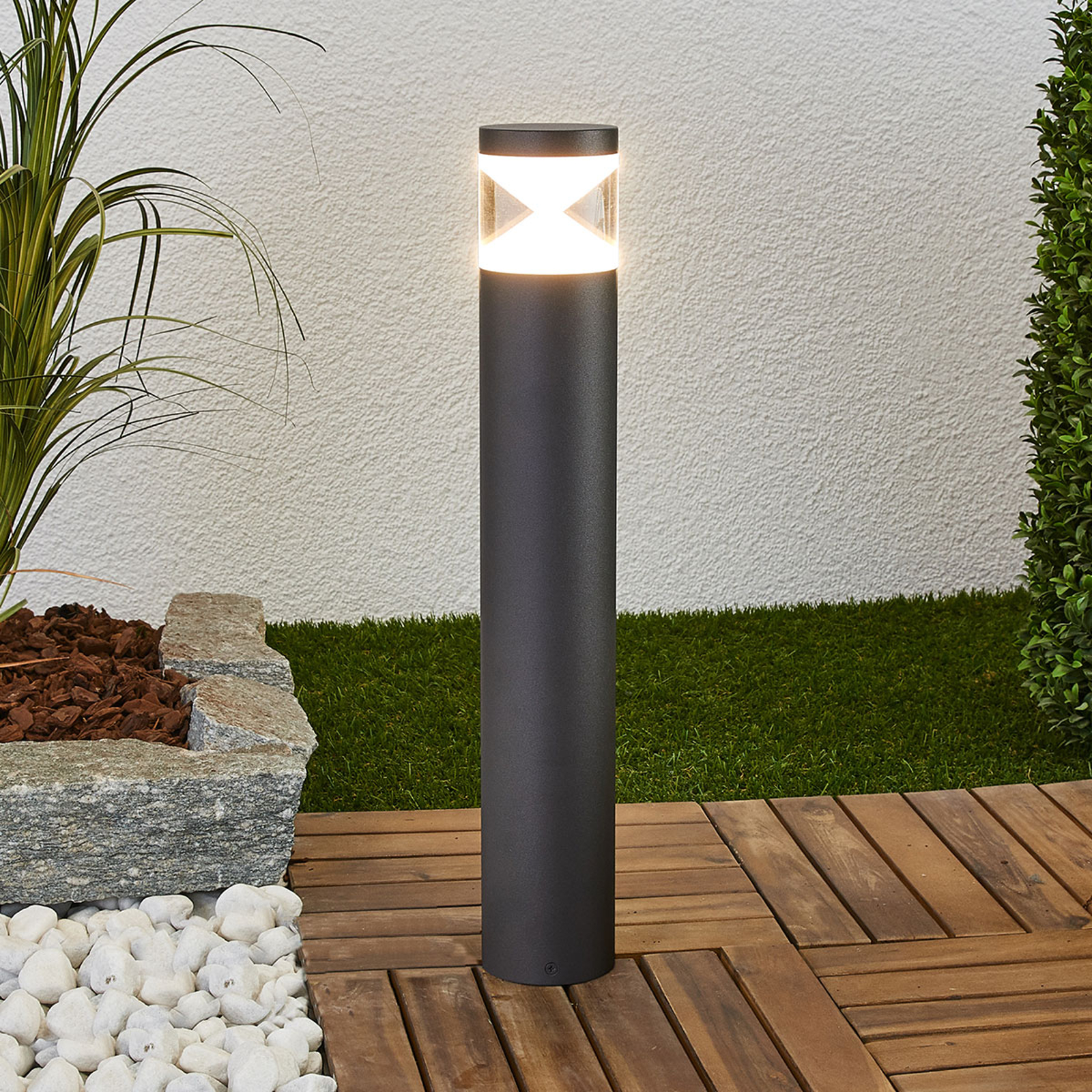 LED-pollarilamppu Tamiel, alumiini