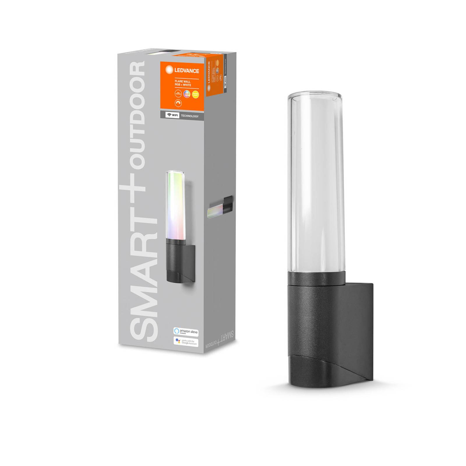LEDVANCE SMART+ WiFi Flare -LED-ulkoseinävalo RGBW