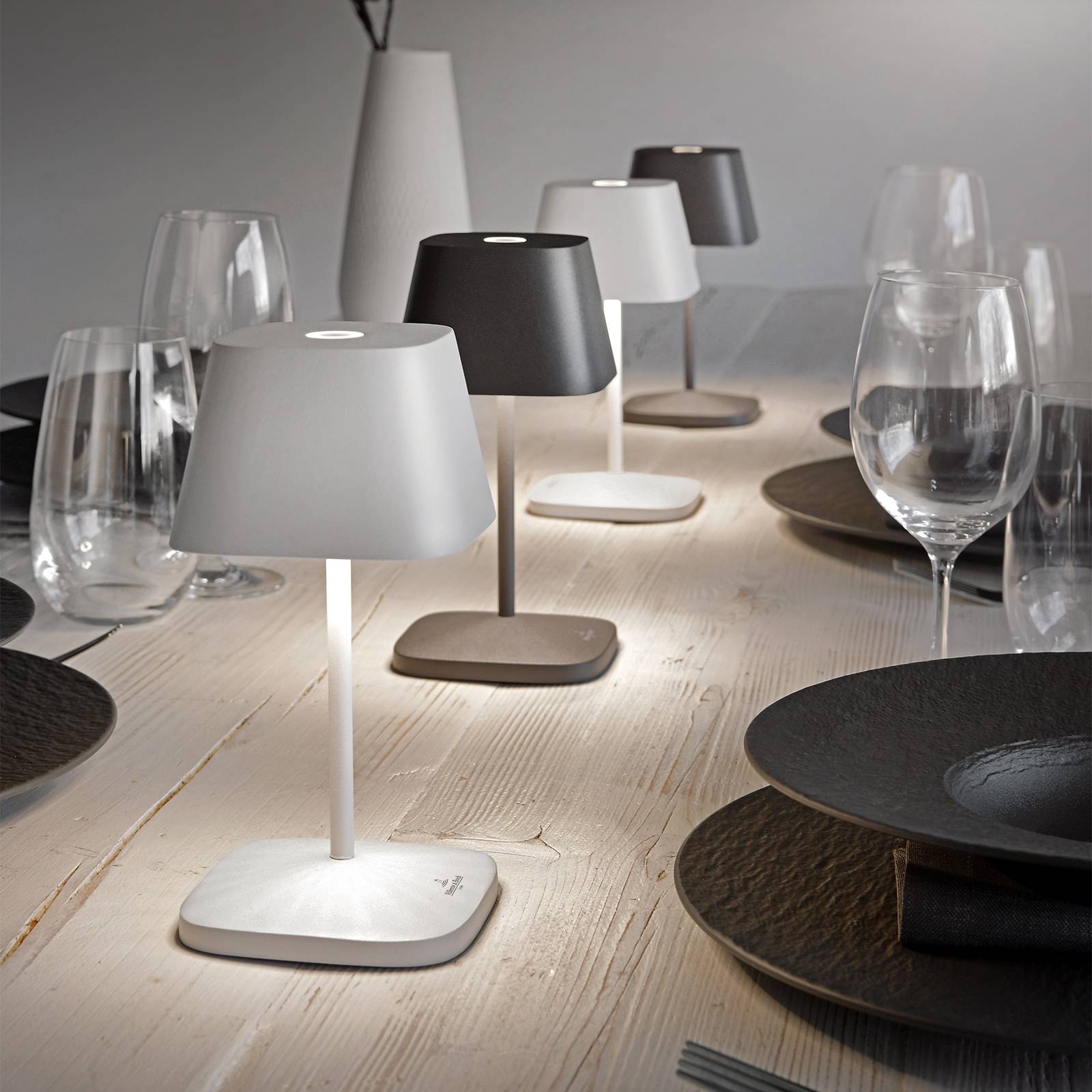 Villeroy & Boch Neapel 2.0 -LED-valaisin valkoinen