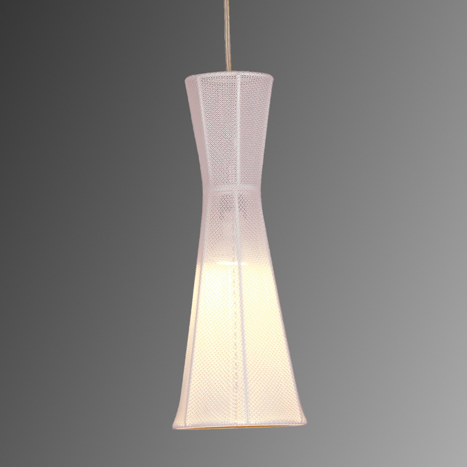 Felice-LED-riippuvalaisin, valkoinen, 40 cm