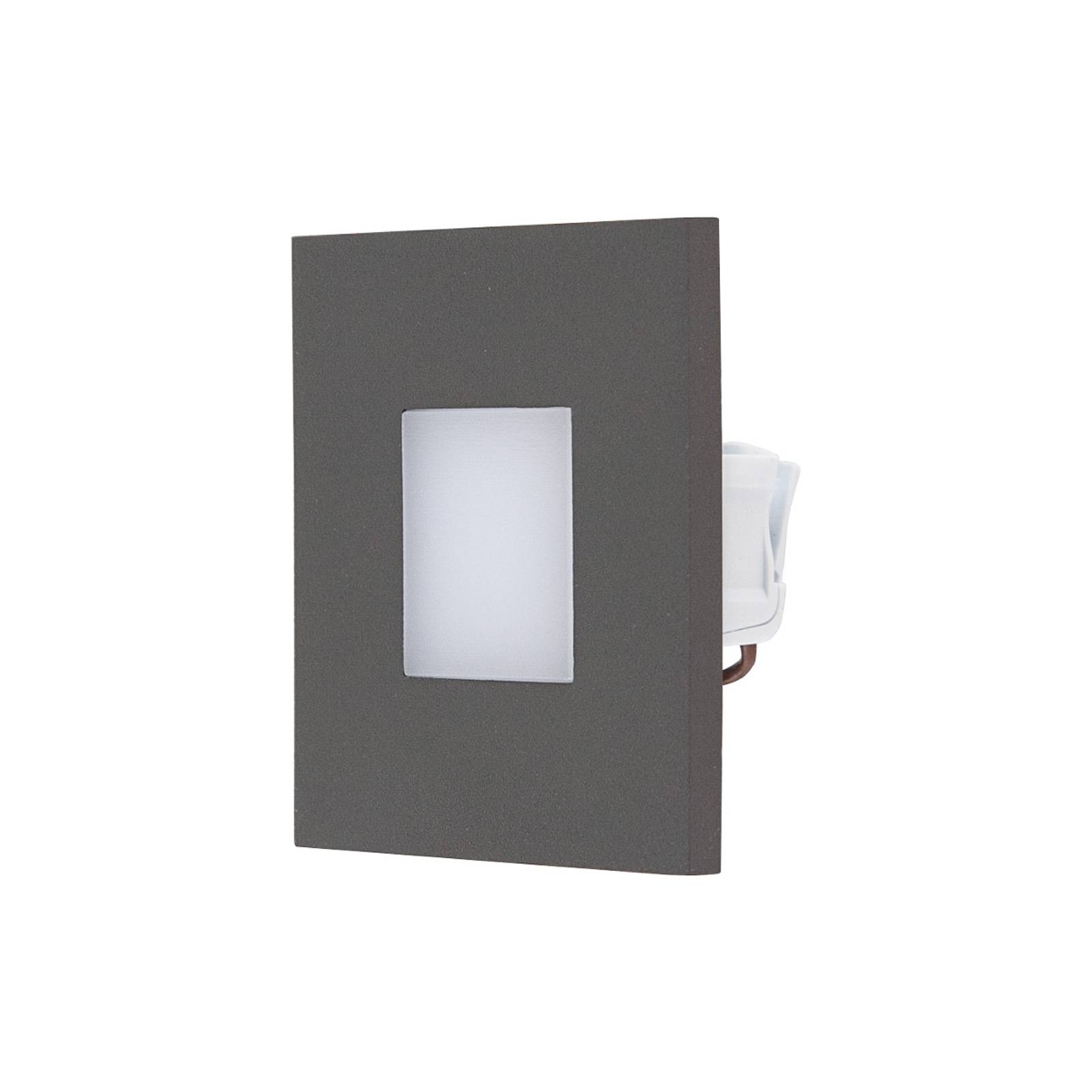 EVN LQ230 -LED-seinäuppovalaisin, antrasiitti