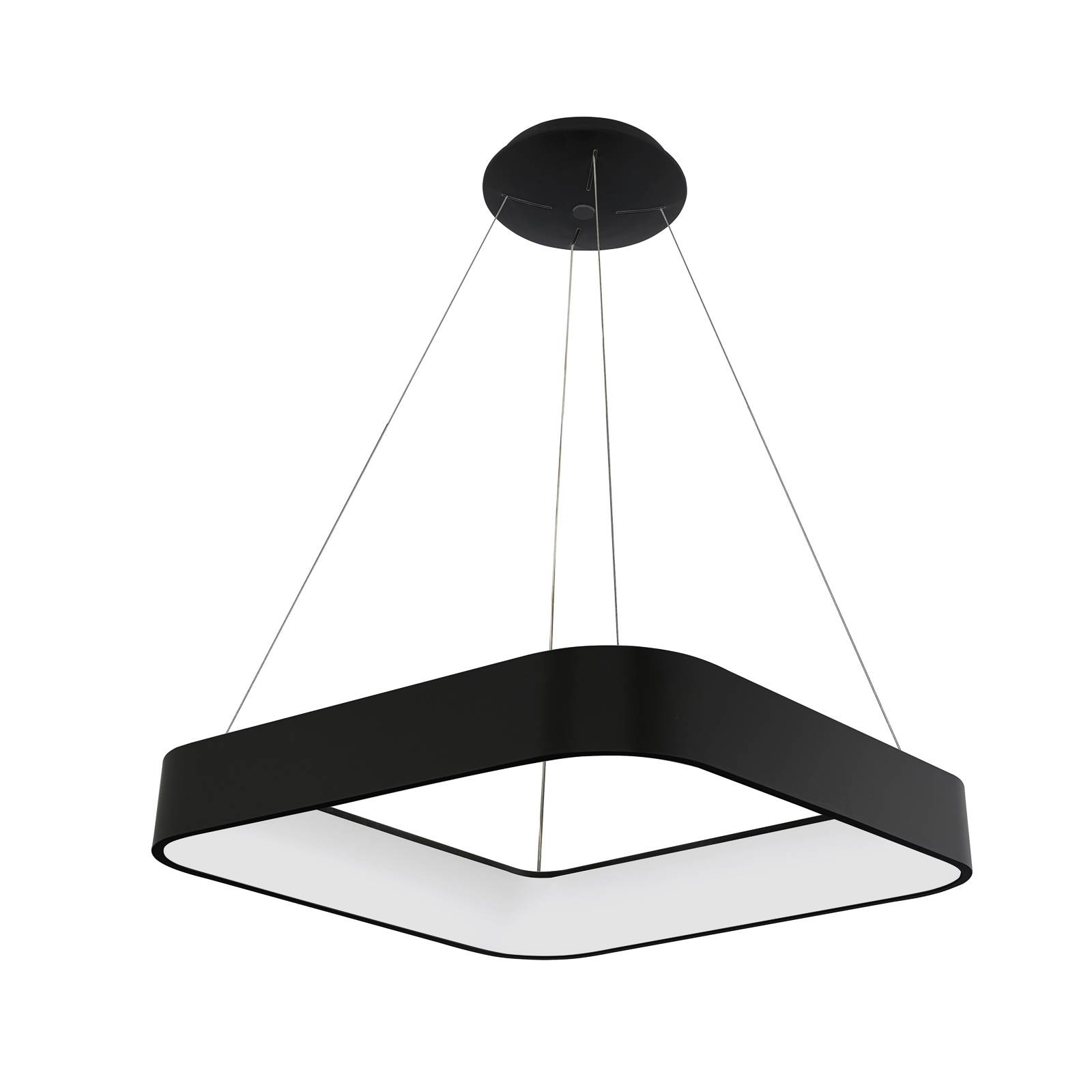 Arcchio Aleksi -LED-riippuvalaisin, 60 cm kulmikas