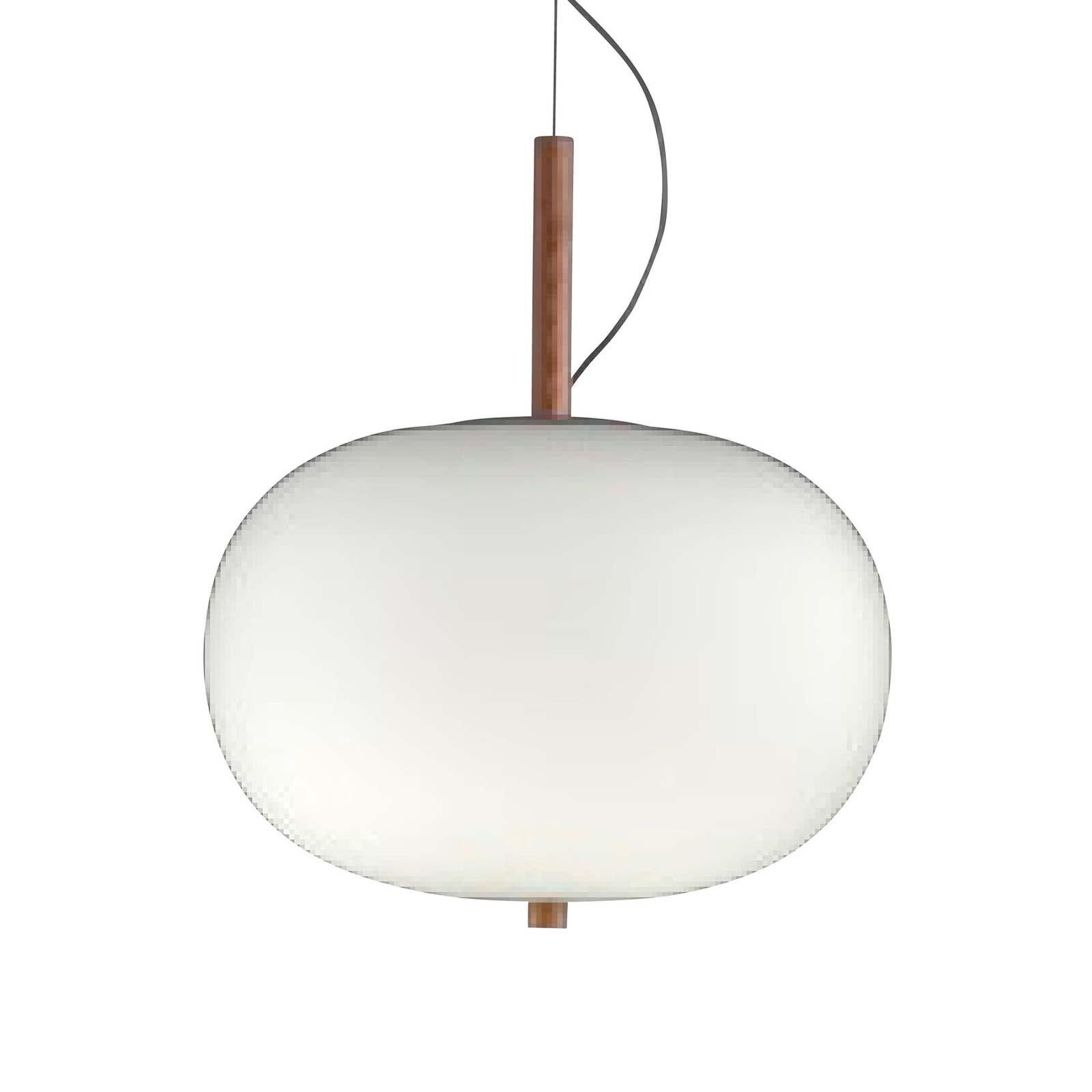 Grok Ilargi -LED-riippuvalo, vaalea, Ø 32cm
