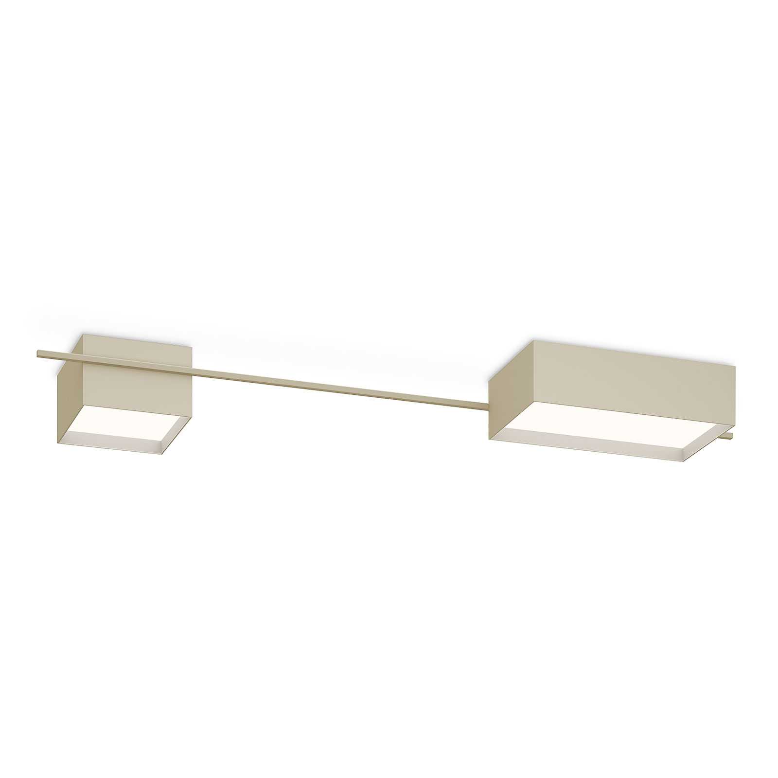 Vibia Structural 2642 kattovalo vaaleanharm.