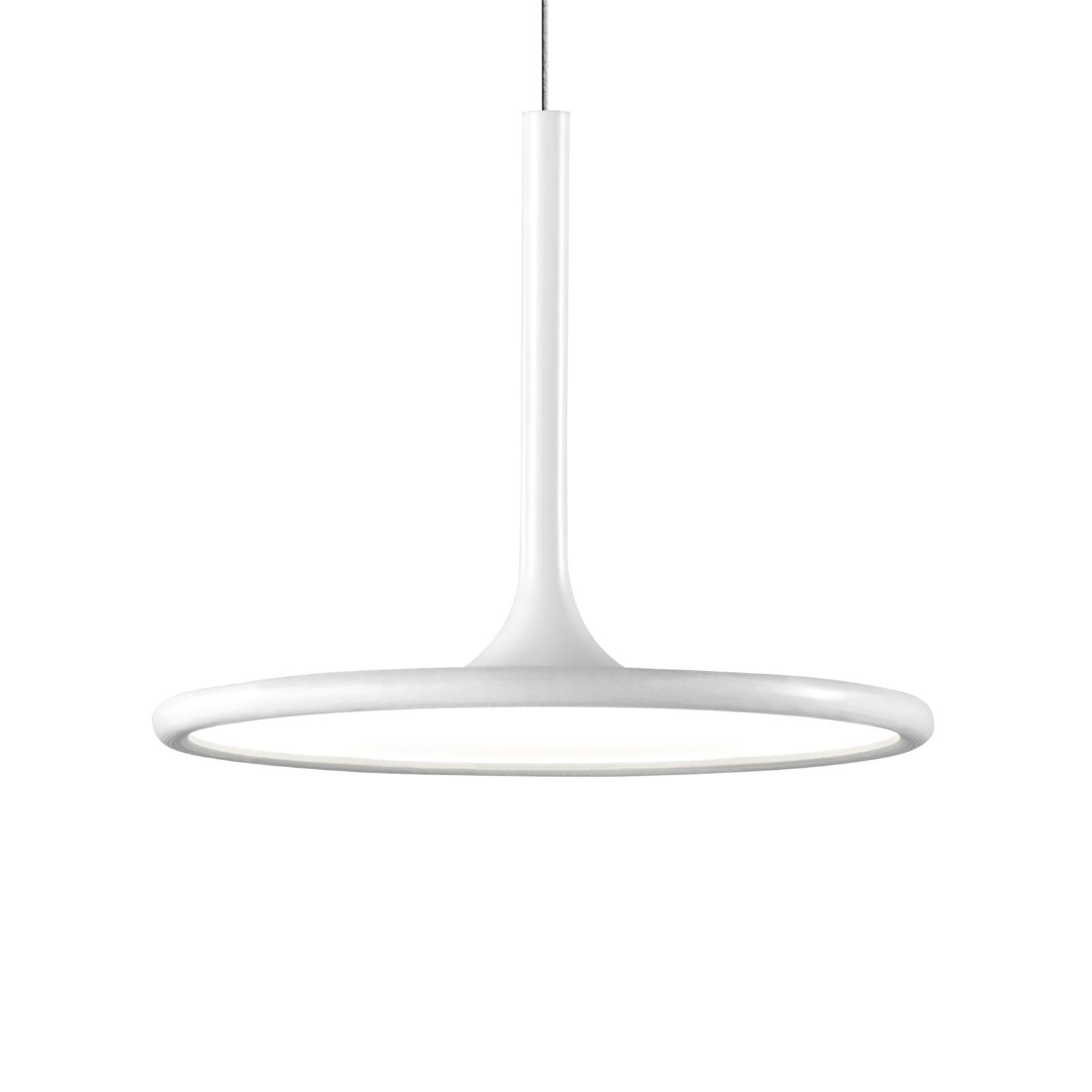 Grok Net -LED-riippuvalaisin, mattavalkoinen Ø25cm