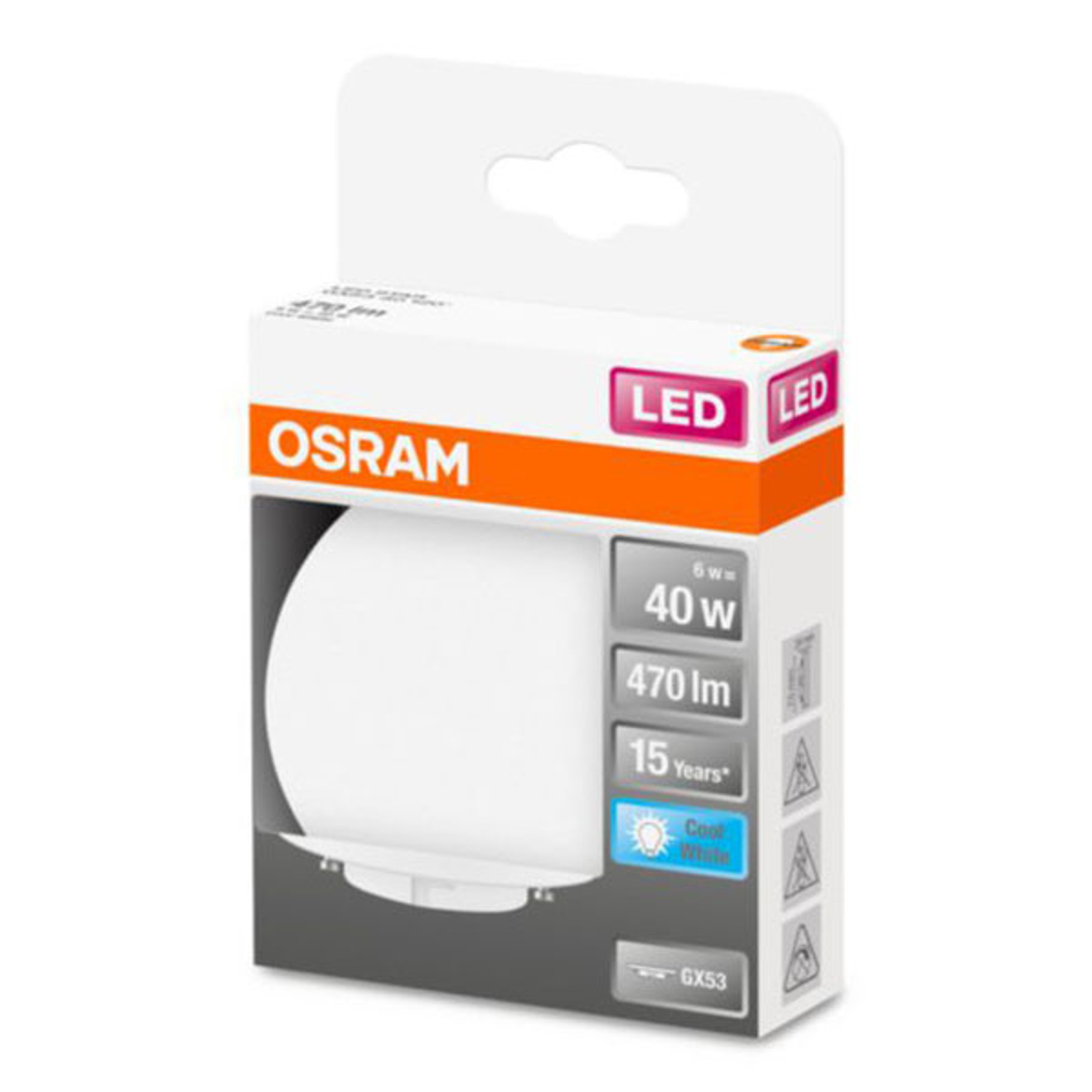 OSRAM Star Special -LED-lamppu GX53 6W 4 000 K