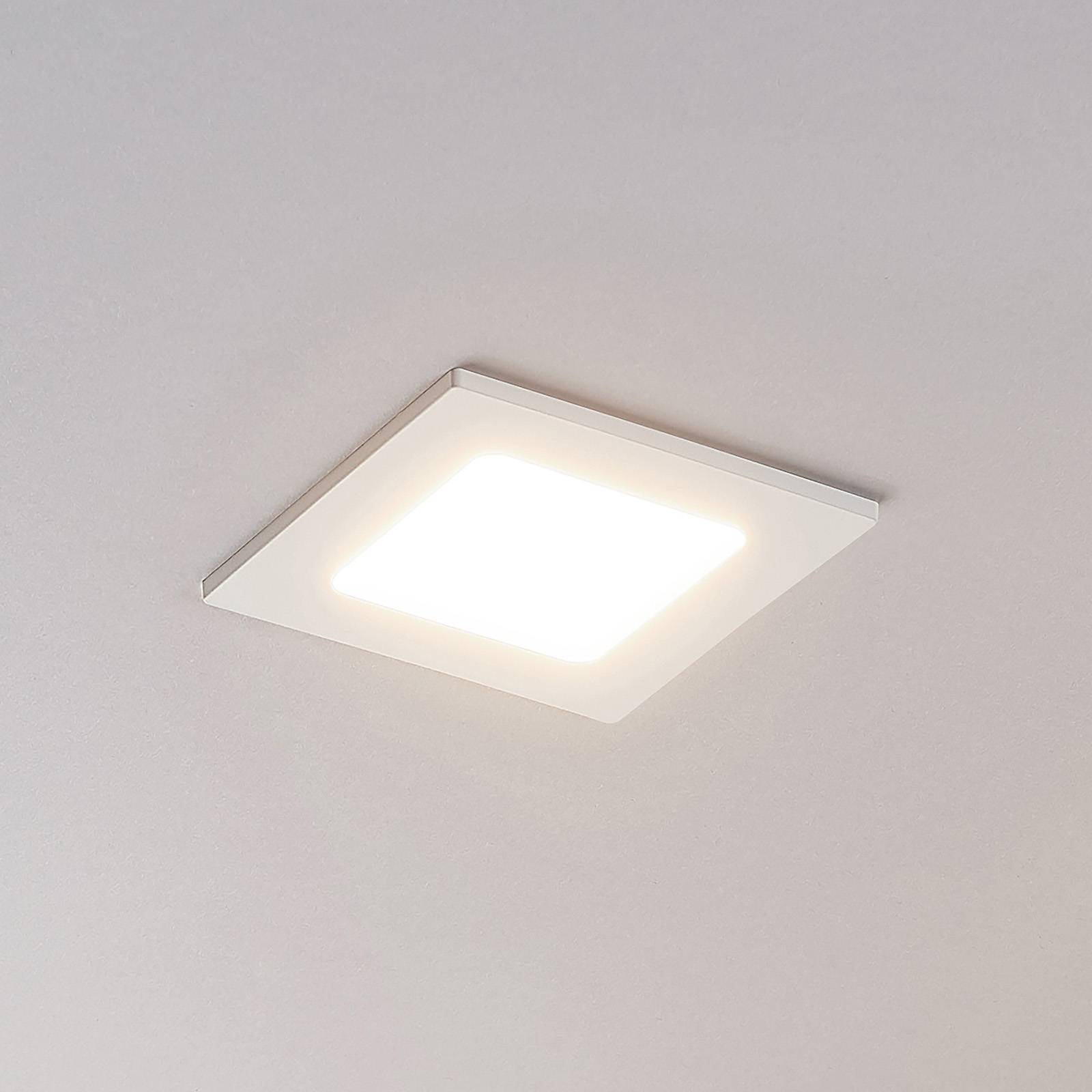 LED-kohdevalo Joki valkoinen 3000K kulmikas 11,5cm