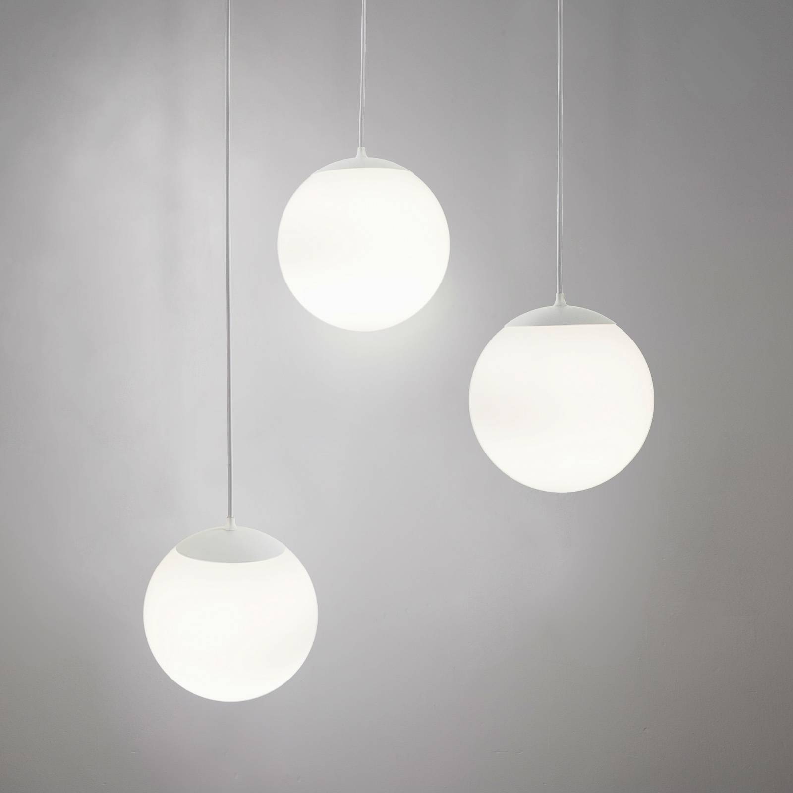 Innermost Drop -riippuvalo, valkoinen, Ø 40 cm