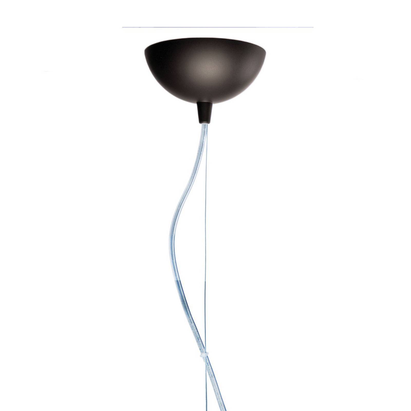 Kartell FL/Y -LED-riippuvalaisin, mattaruskea