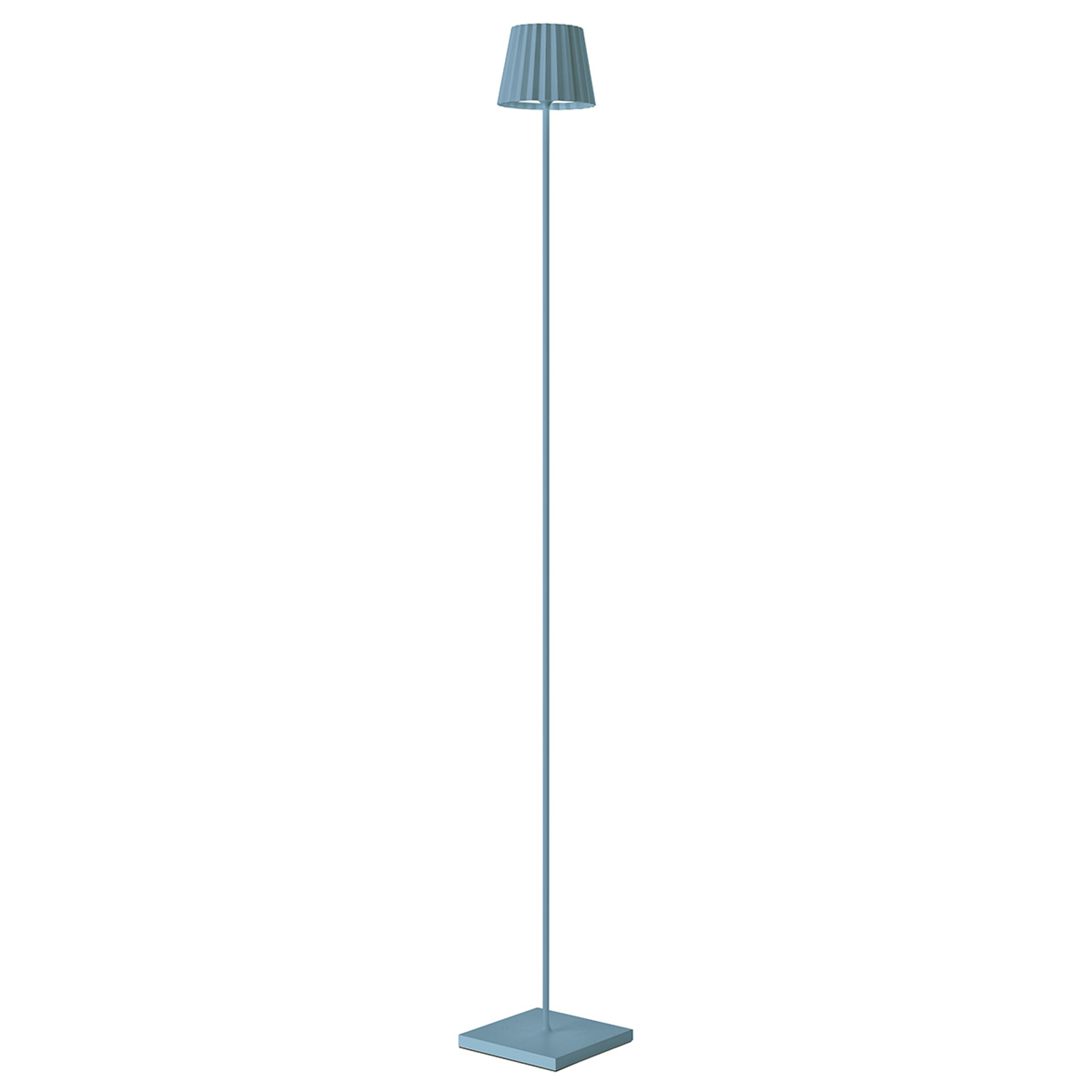 LED-lattiavalaisin Troll ulkokäyttöön, sininen