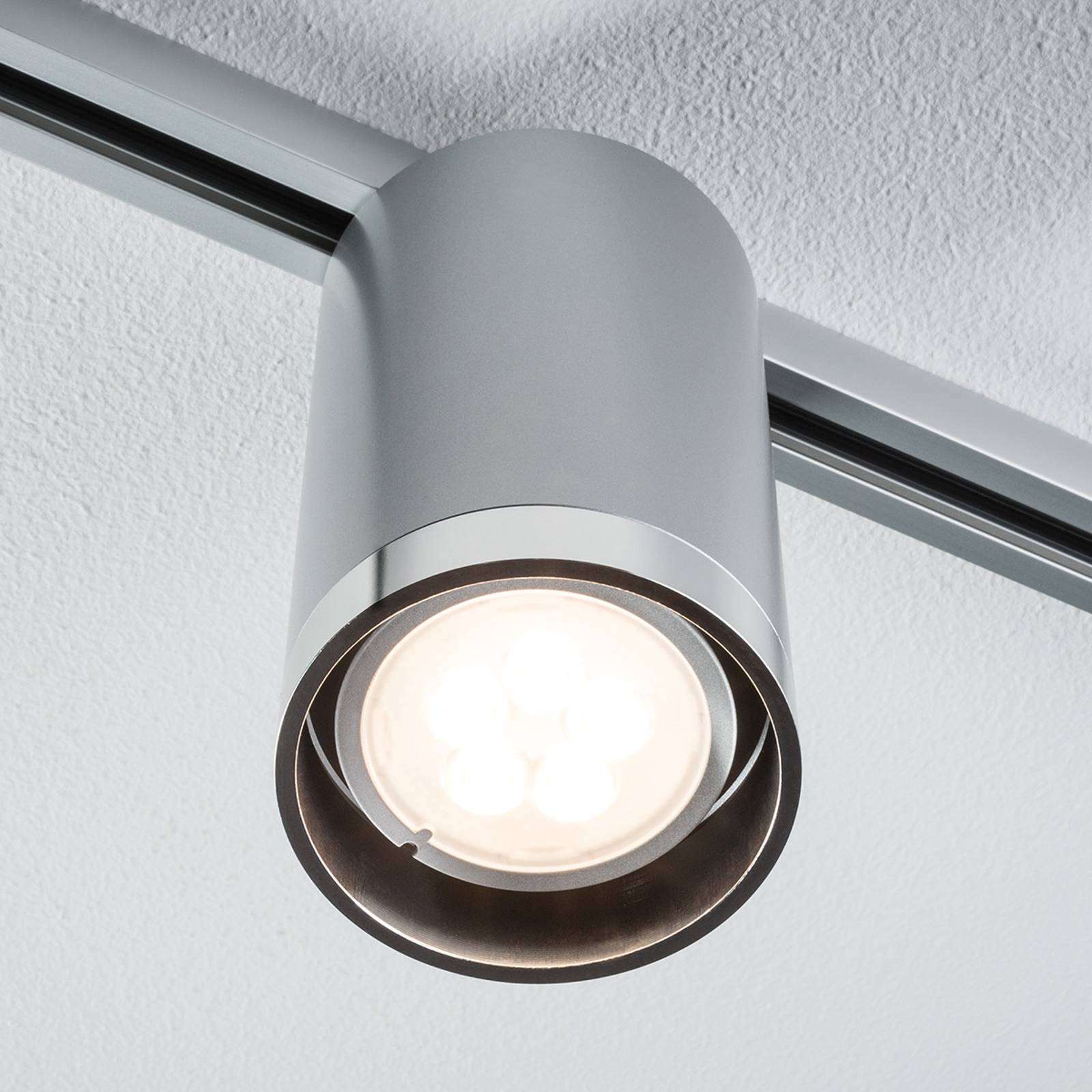 Paulmann URail Tube -LED-kohdevalo, kromi 6,5 W