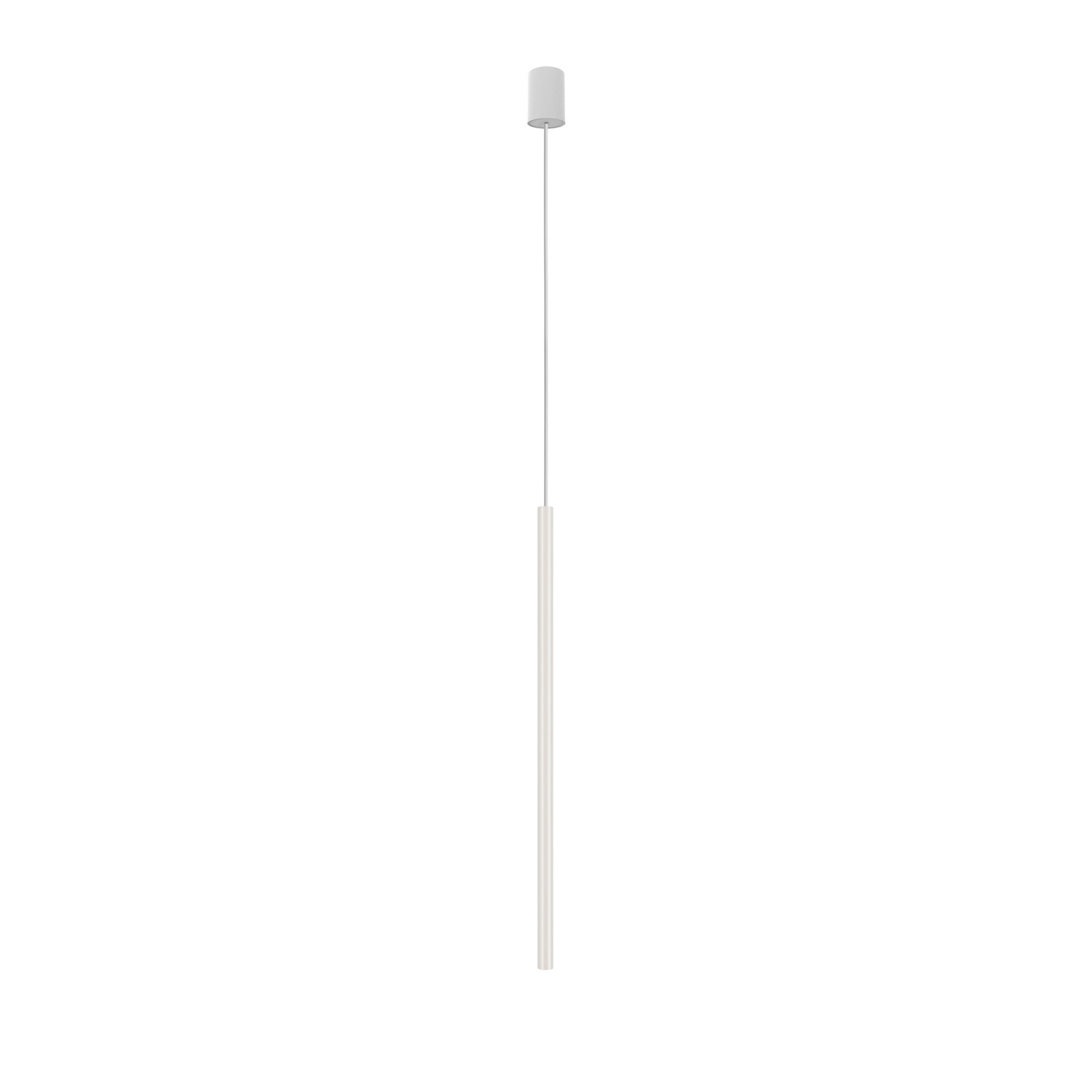 Riippuvalaisin Laser 1-lamppuinen valkoinen 75cm