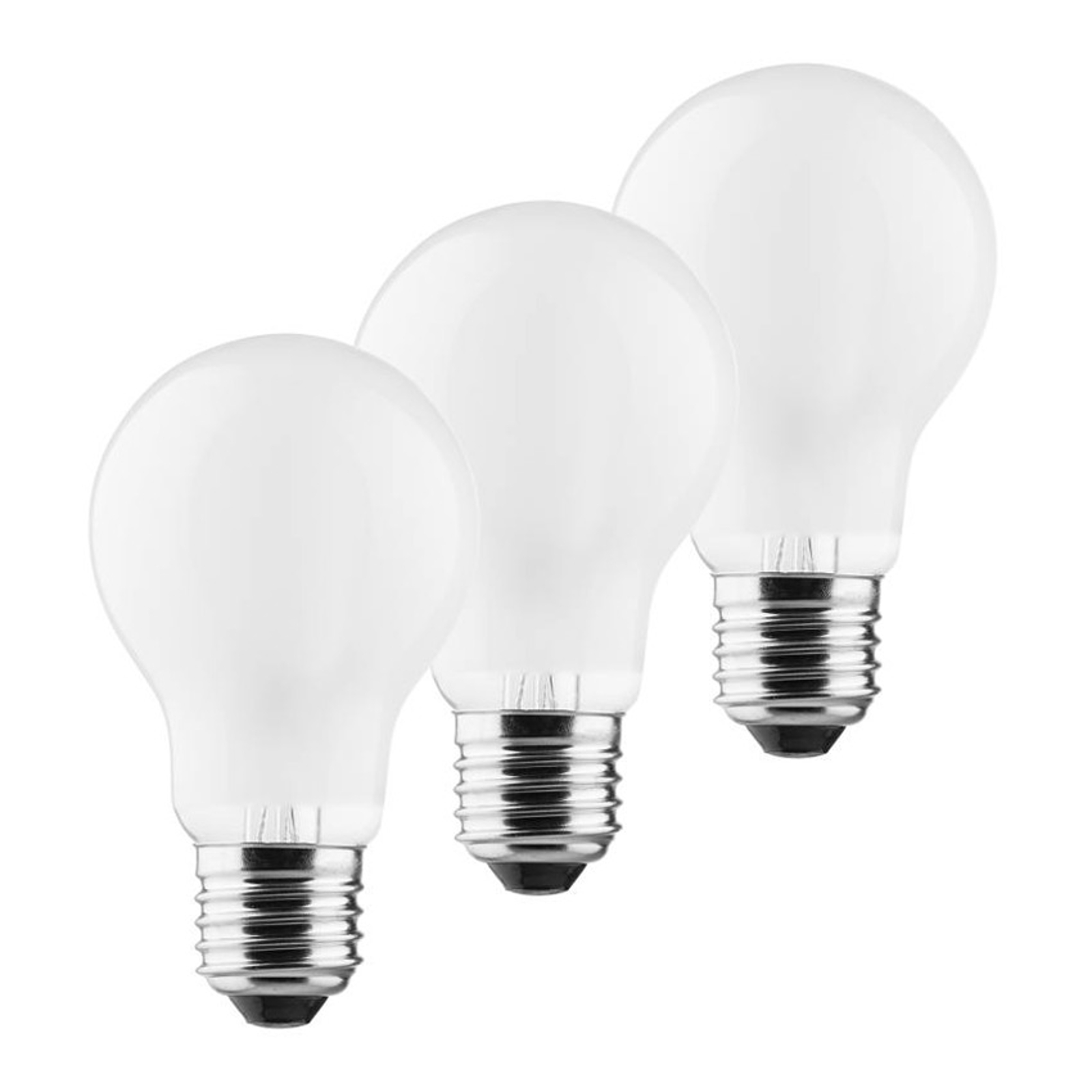 LED-lamppu E27 A60 Retro 4W 2 700 K matt 3 kpl