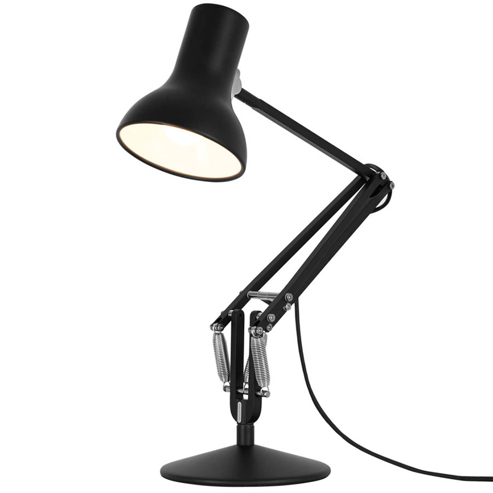 Anglepoise Type 75 Mini -pöytävalaisin, musta