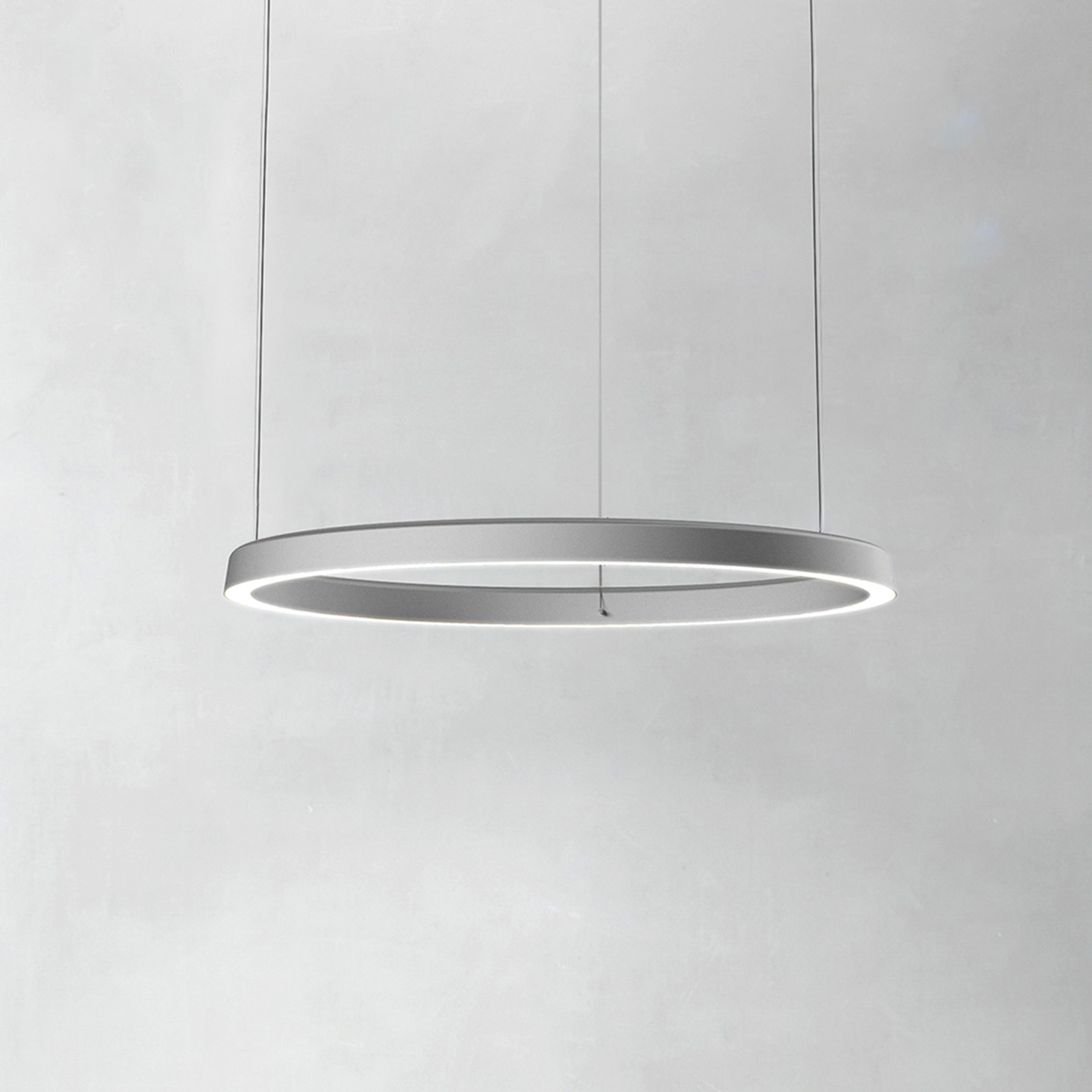 Luceplan Compendium Circle 72 cm, alumiini