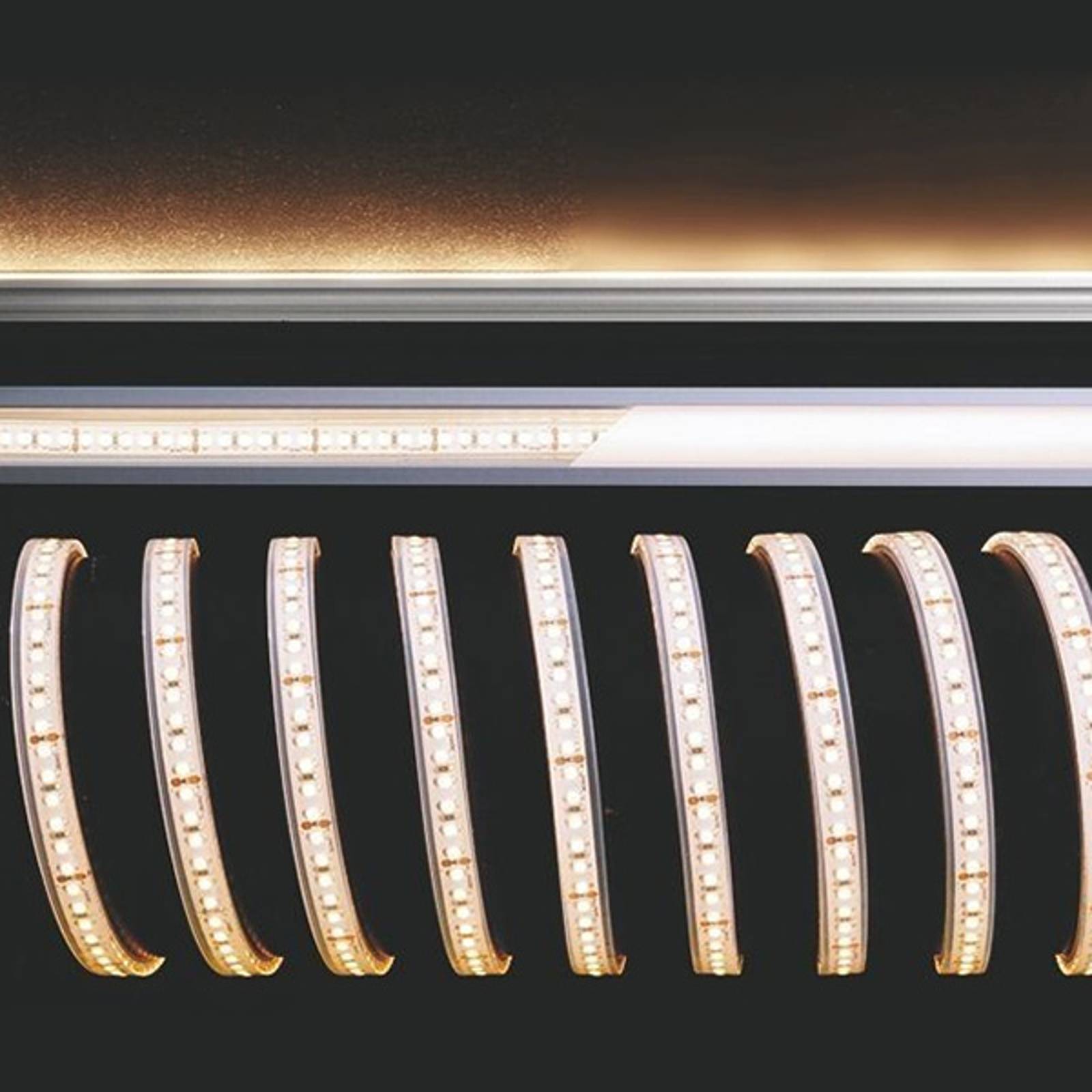 Joustava LED-valonauha, 55 W, 500x1,1x0,44cm 3000K