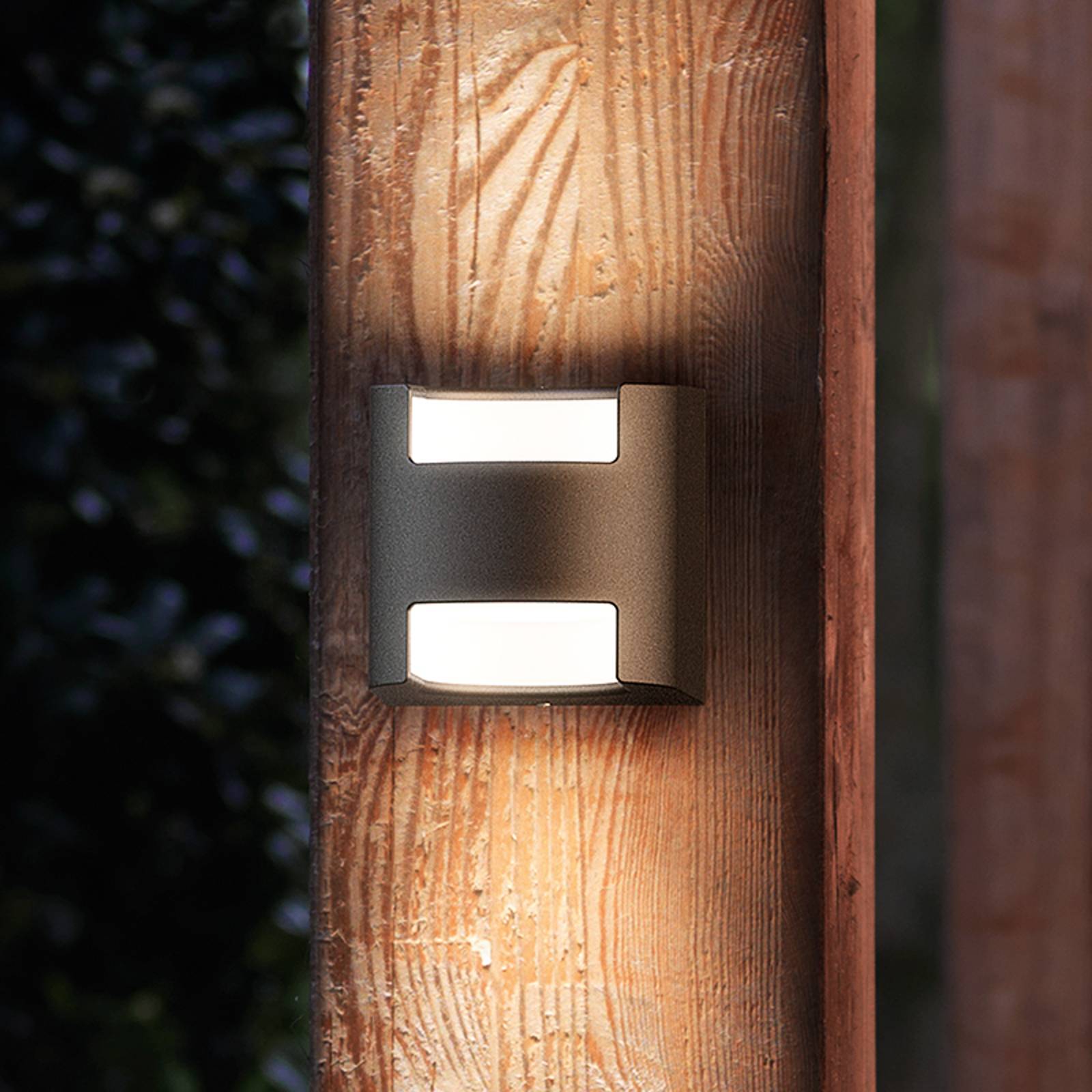 Kaunis LED-seinävalaisin Grass IP44