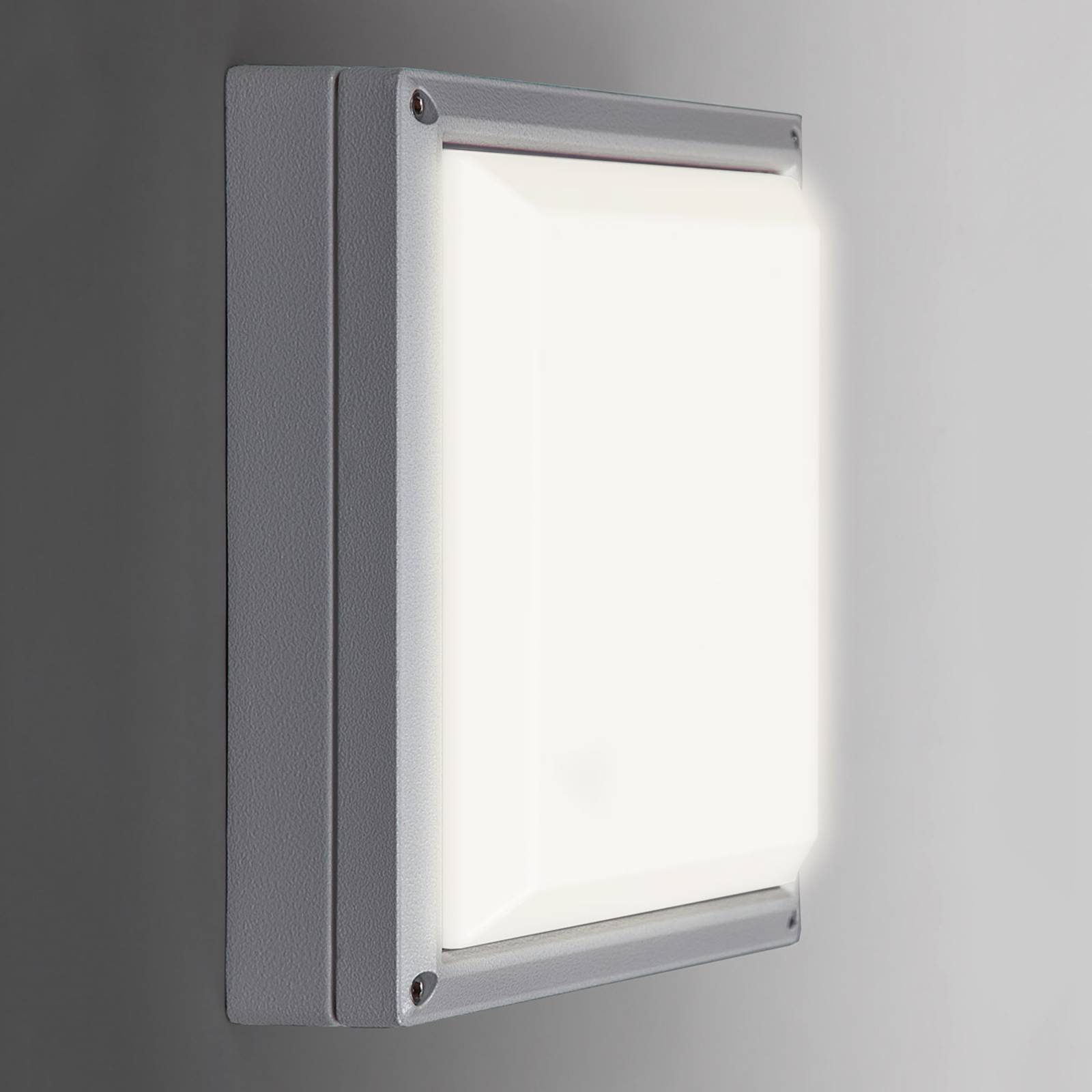 LED-seinävalaisin SUN 11, 13 W, vaaleanharmaa, 4 K