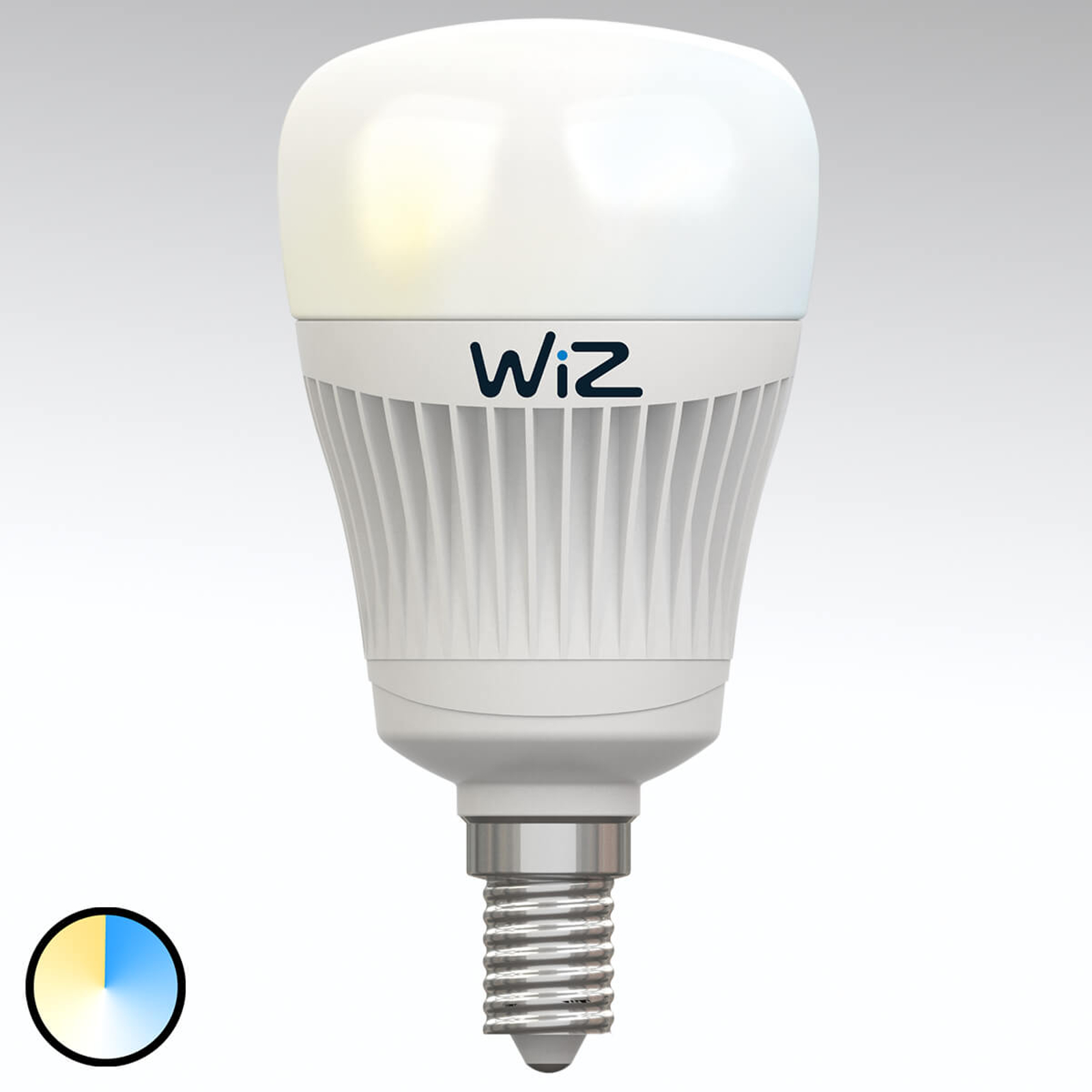 E14 WiZ LED-lamppu, ei kaukosäädintä., valkoinen
