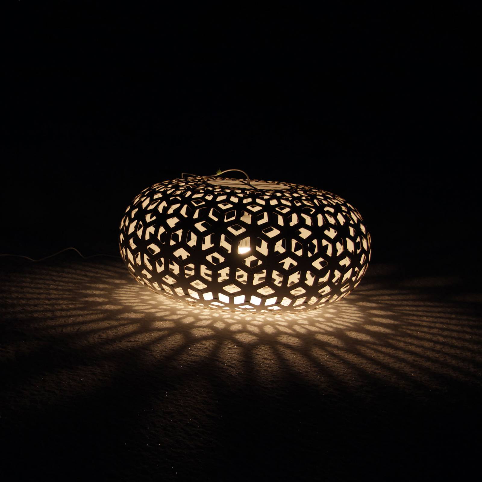 david trubridge Snowflake -riippuvalo Ø80cm musta