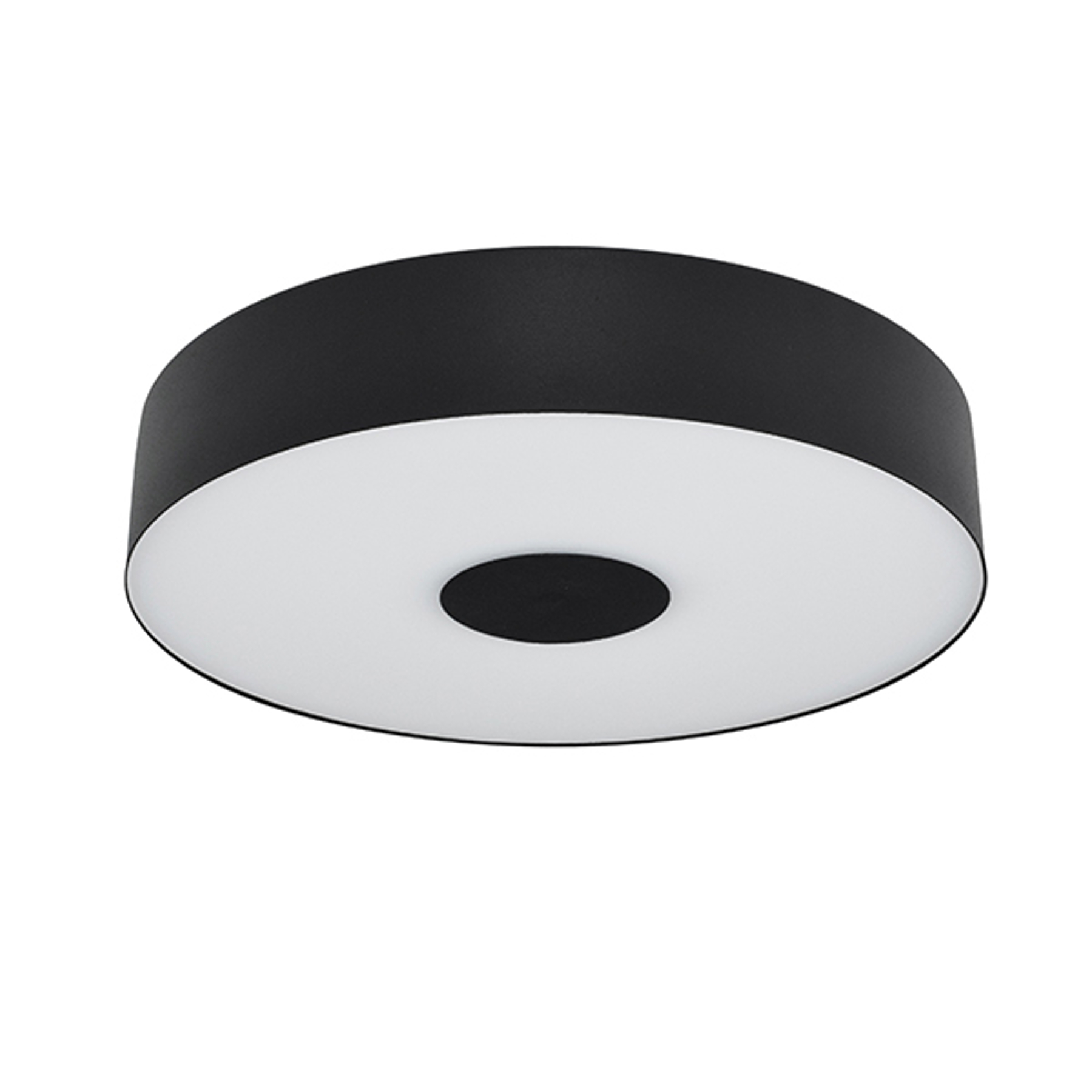 LED-kattolamppu Cleopatra, musta, Ø 40 cm
