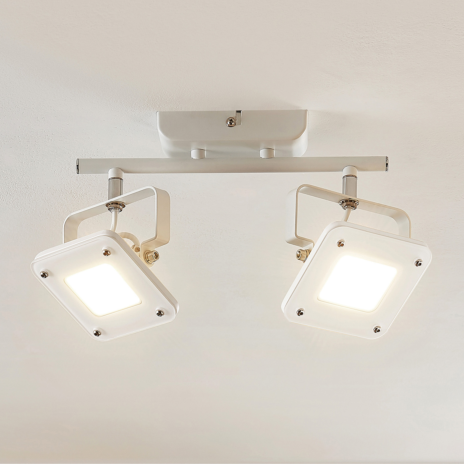 LED-kattospotti Juliana himmennettävä 2-lamppuinen